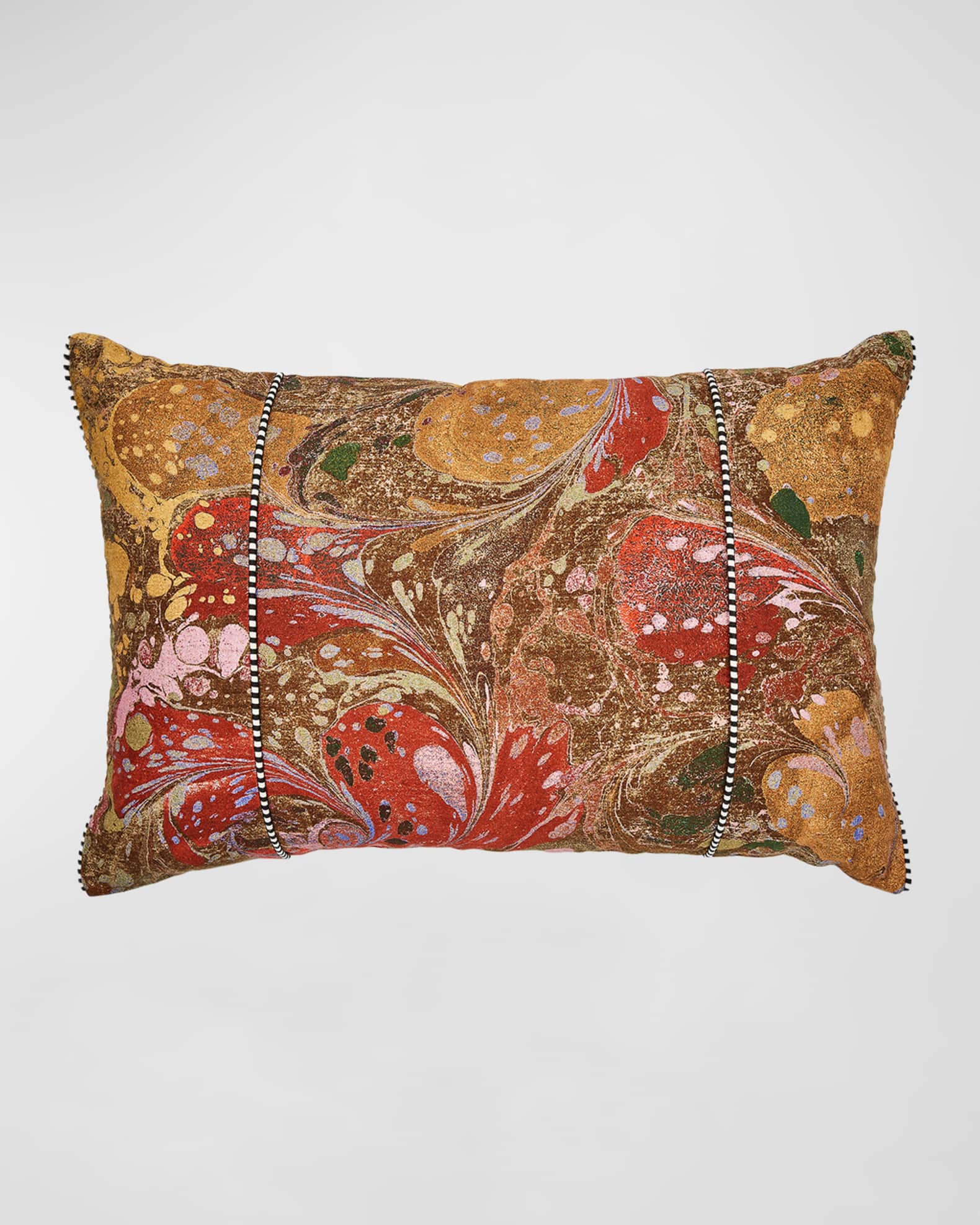 MacKenzie-Childs Marbleized Lumbar Pillow, 16" x 24"