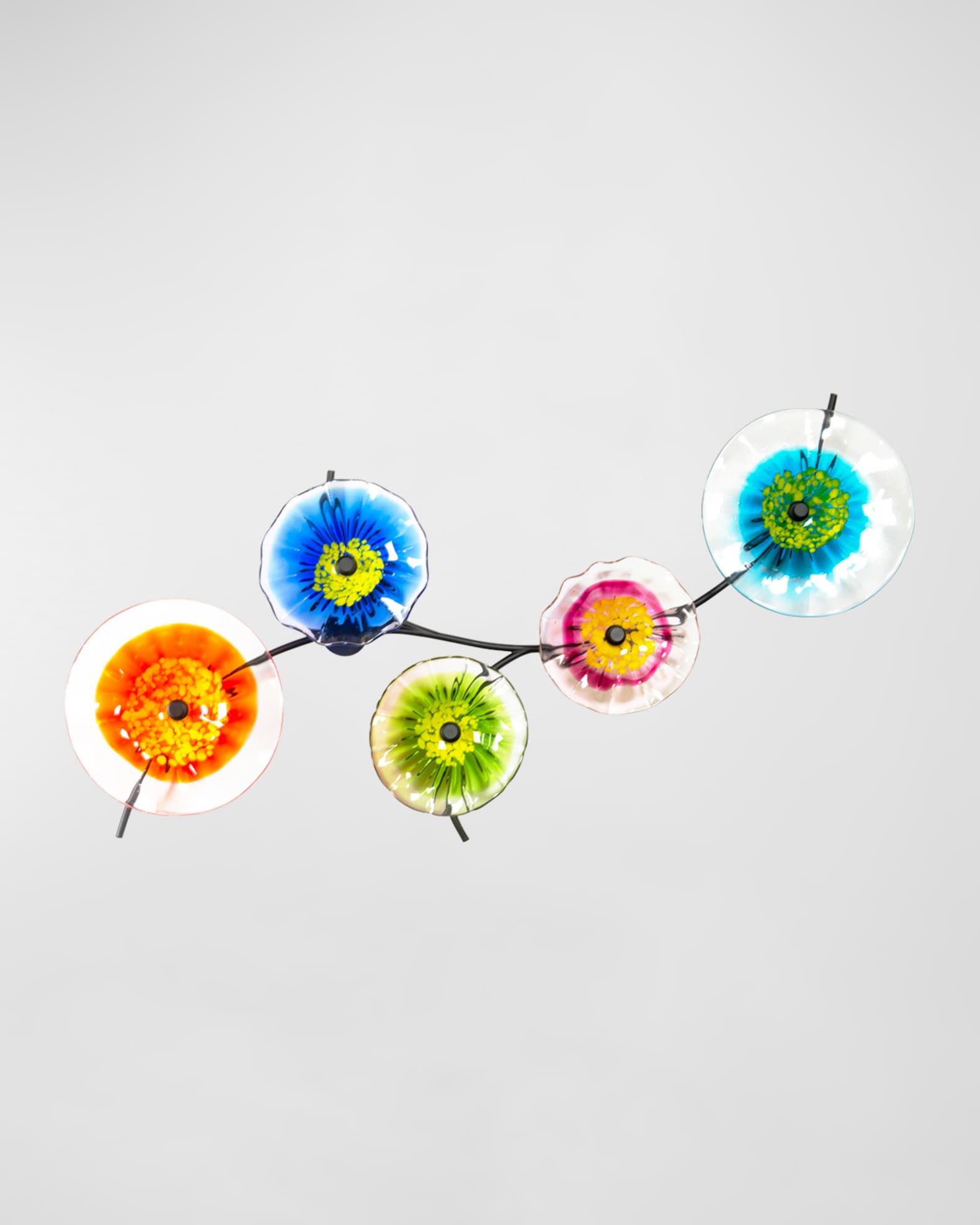 Dale Tiffany Fiore Bloom Art Glass Collage 