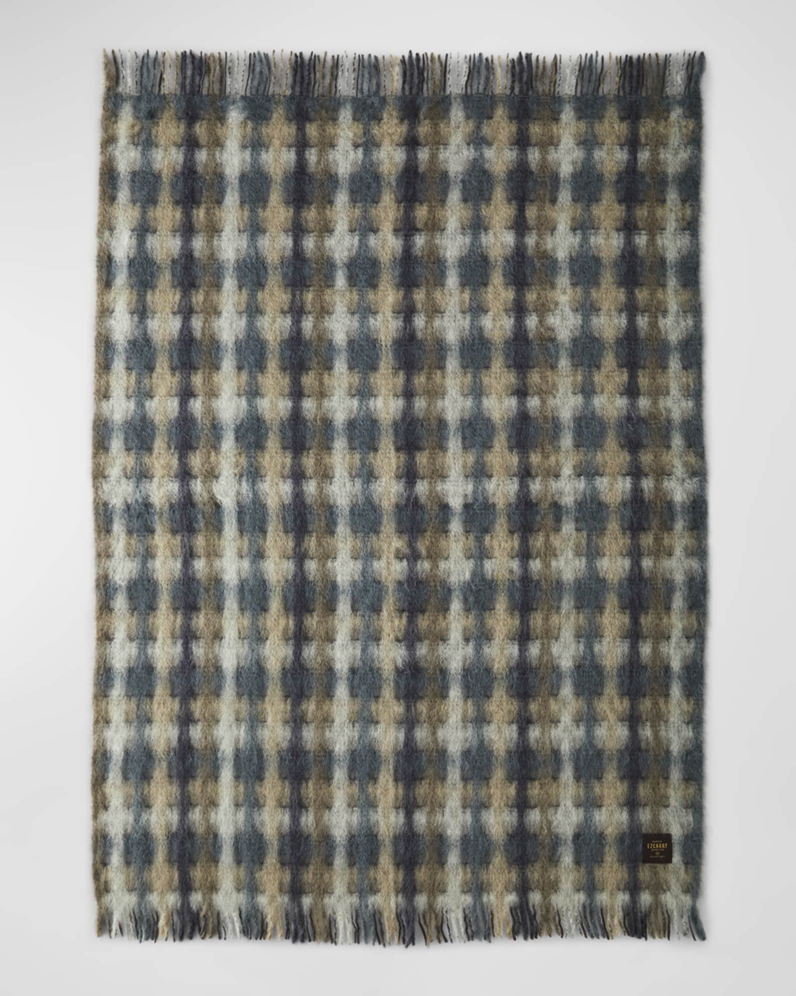 まい❤︎ Spain製 MANTAS EZCARAY Mohair モヘア 高品質】 MANTAS EZCARAY マフラー 「Mantas Ezcaray」モヘア