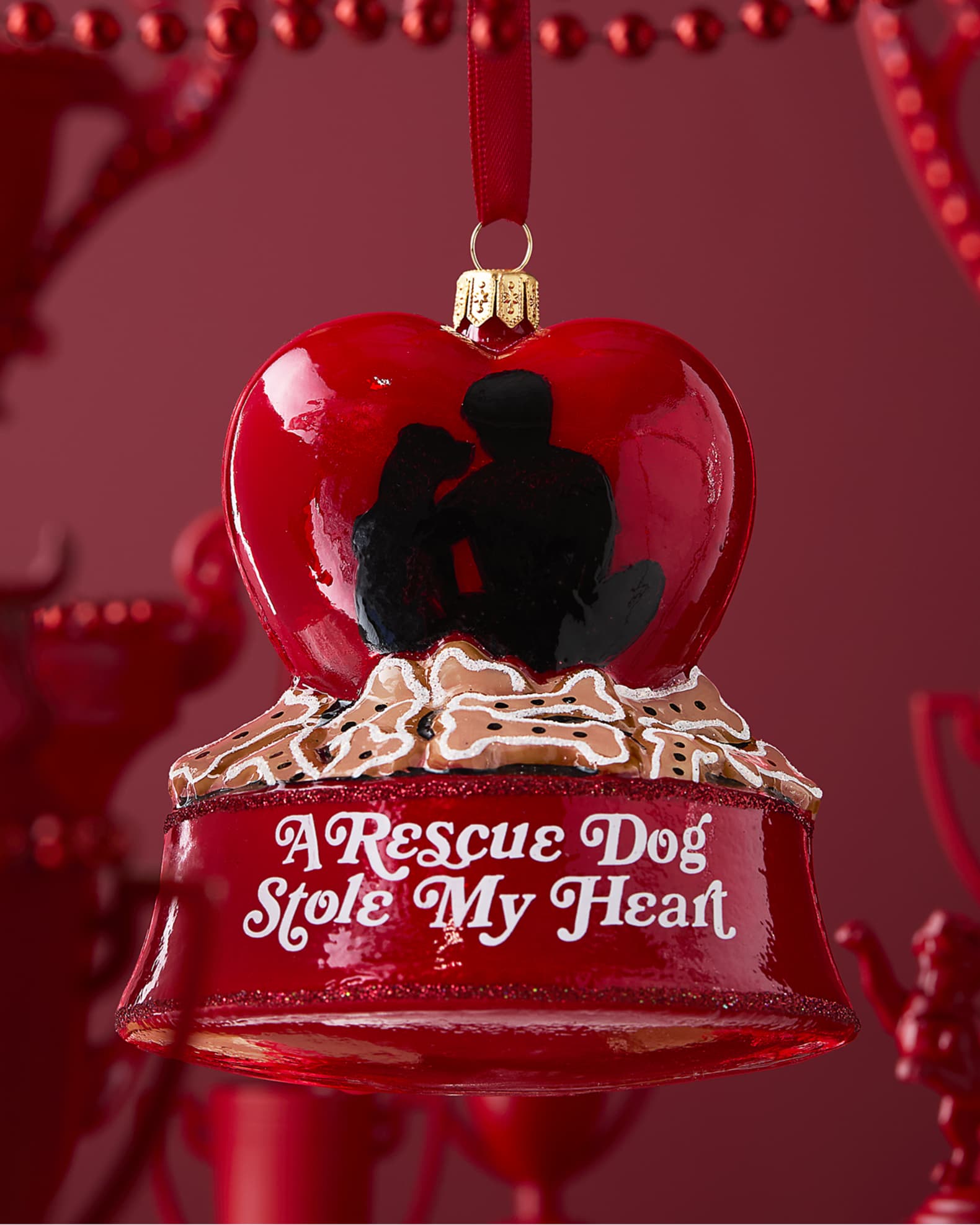 Rescue dog christmas ornament outlet