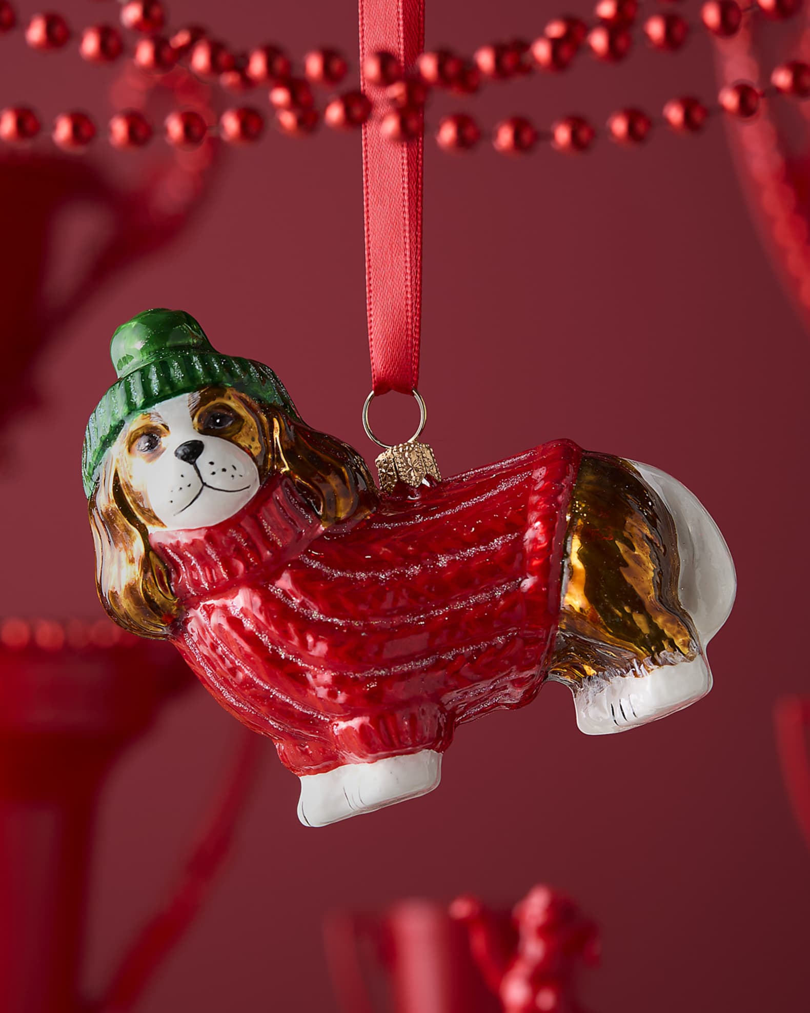 Cavalier king charles christmas sweater online