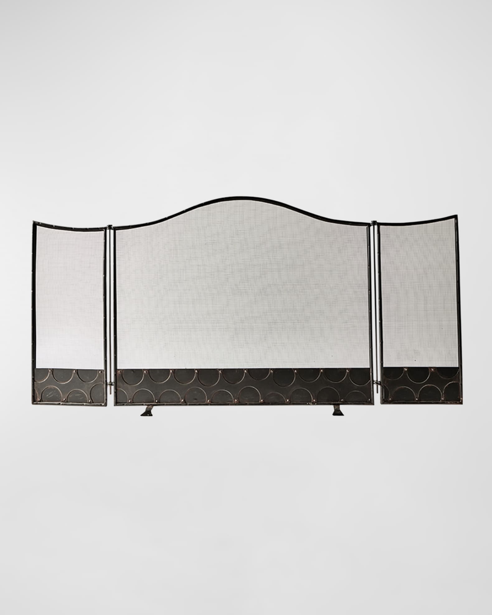 Jan Barboglio Nelson Triple Panel Fireplace Screen