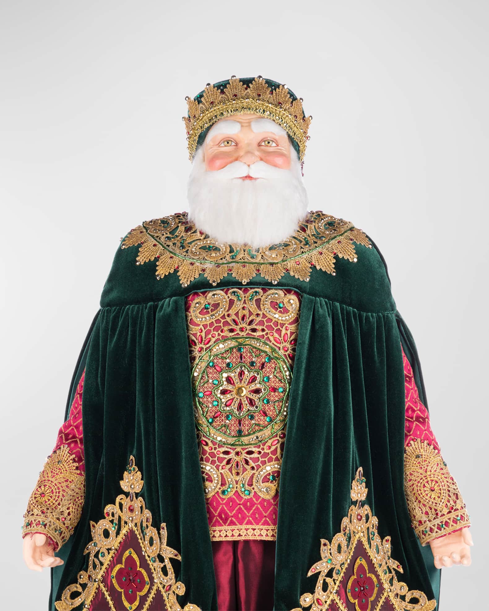 Katherine's Collection Father Christmas Castle Doll Horchow