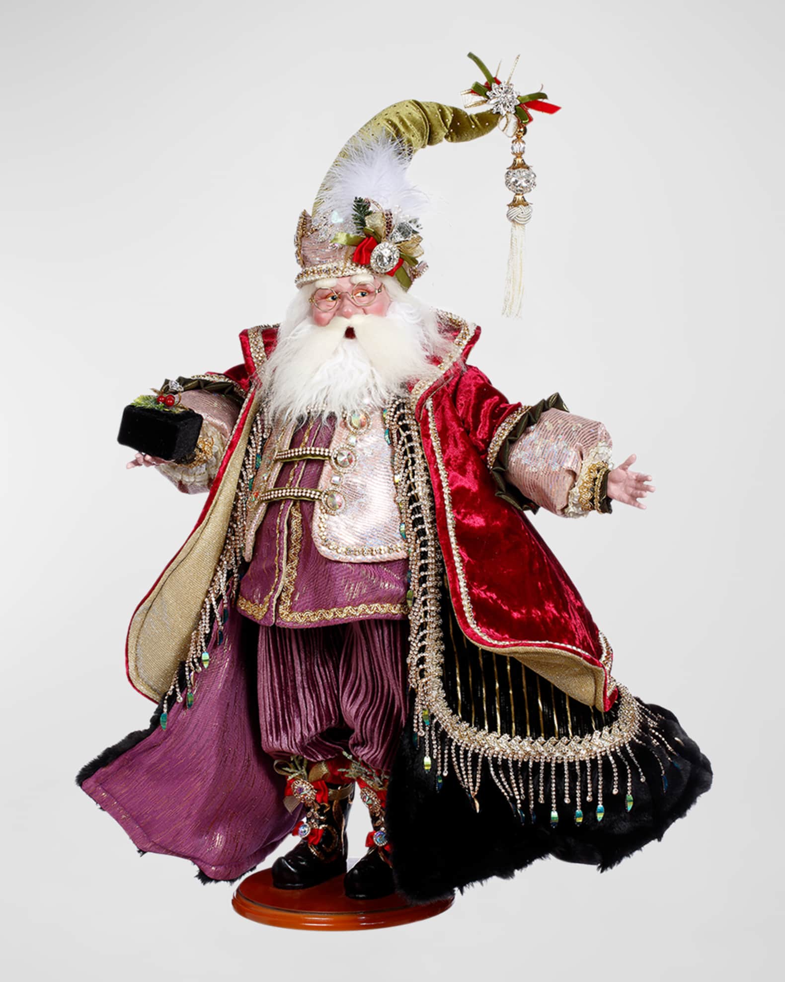 Mark Roberts Diamonds are Forever Santa, 24" Horchow