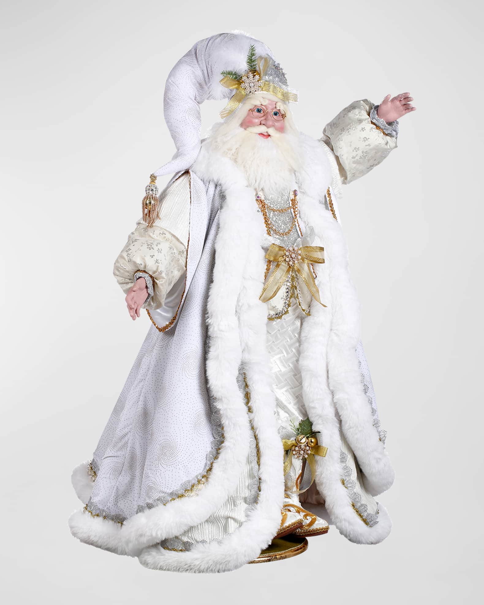 Mark Roberts Dreaming of White Christmas Santa, 50" Horchow