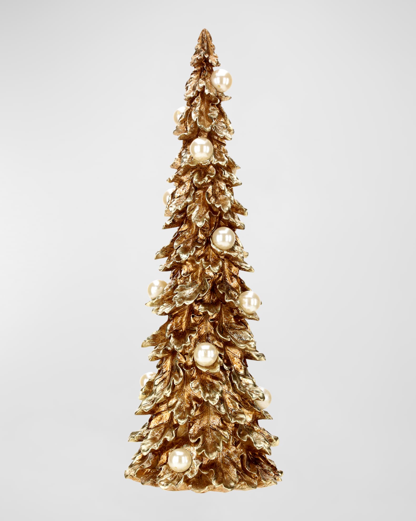 Mark Roberts Gilded Pearl Christmas Tree, Small Horchow