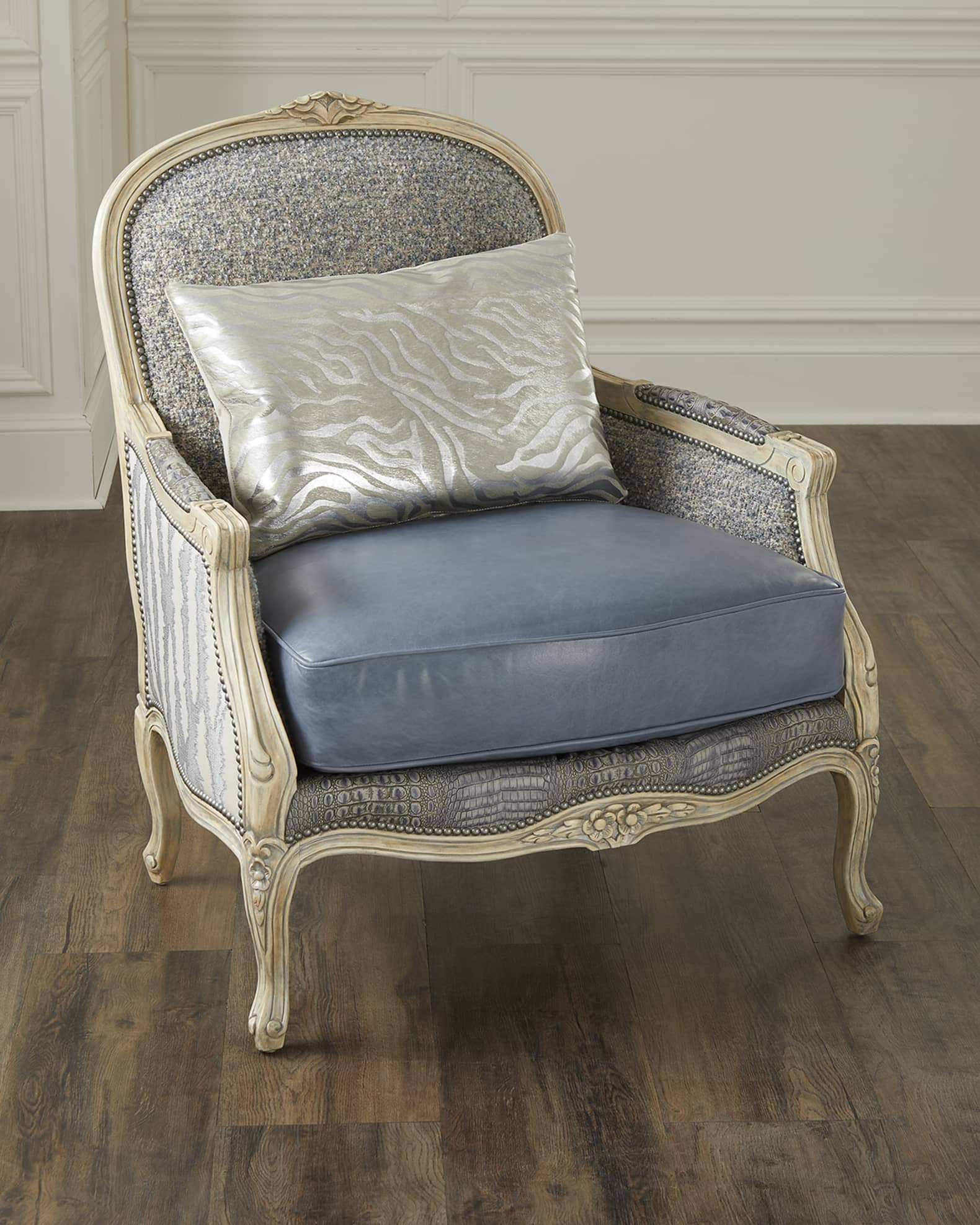 Massoud Nixen Bergere Chair 