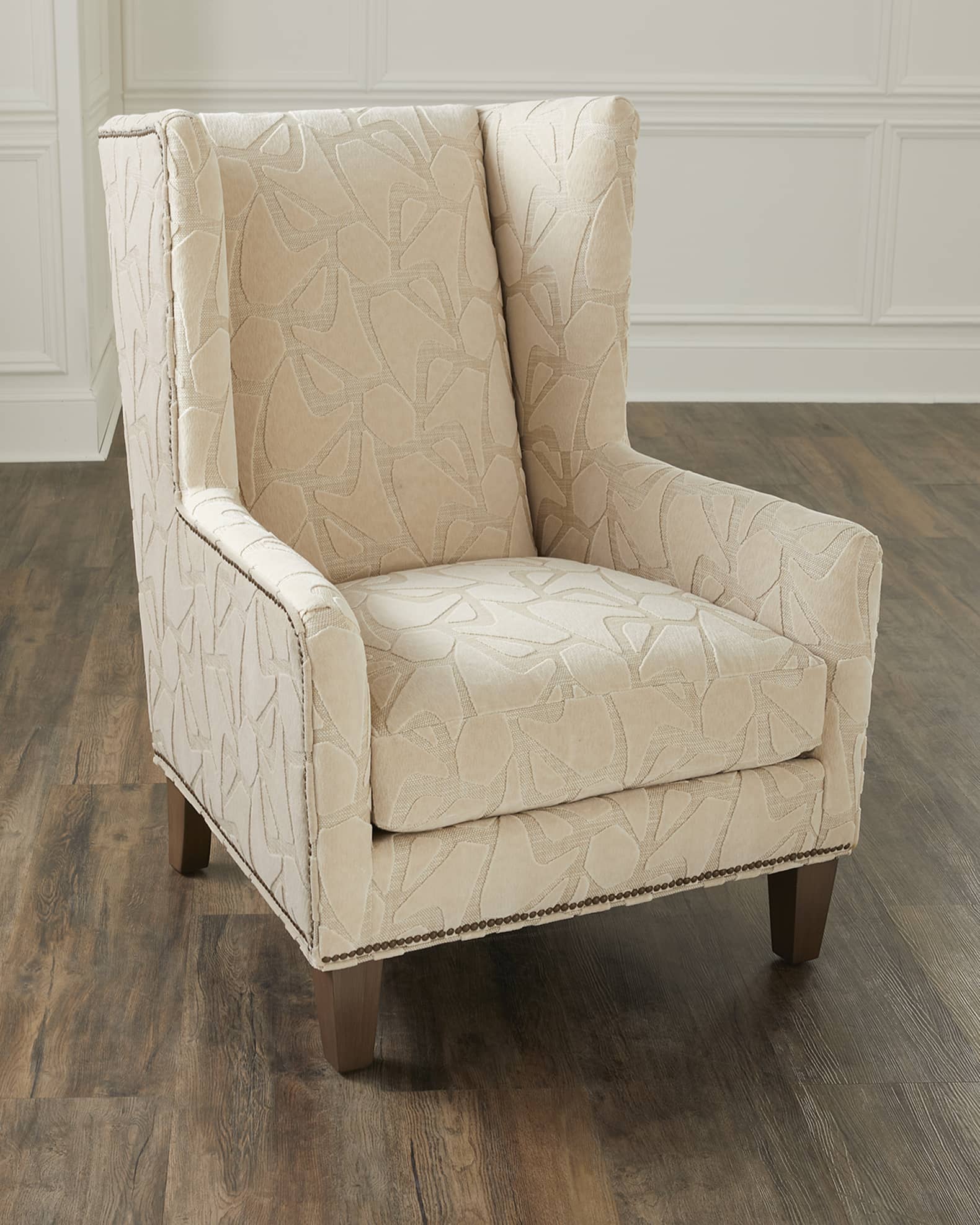 Massoud Raye Wing Chair 