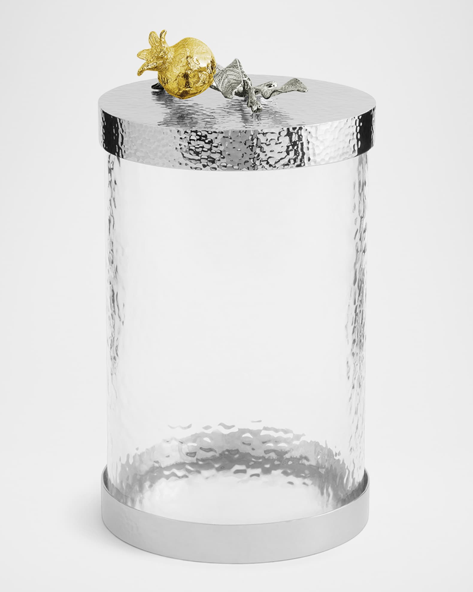 Michael Aram Pomegranate Silver & Gold Medium Canister