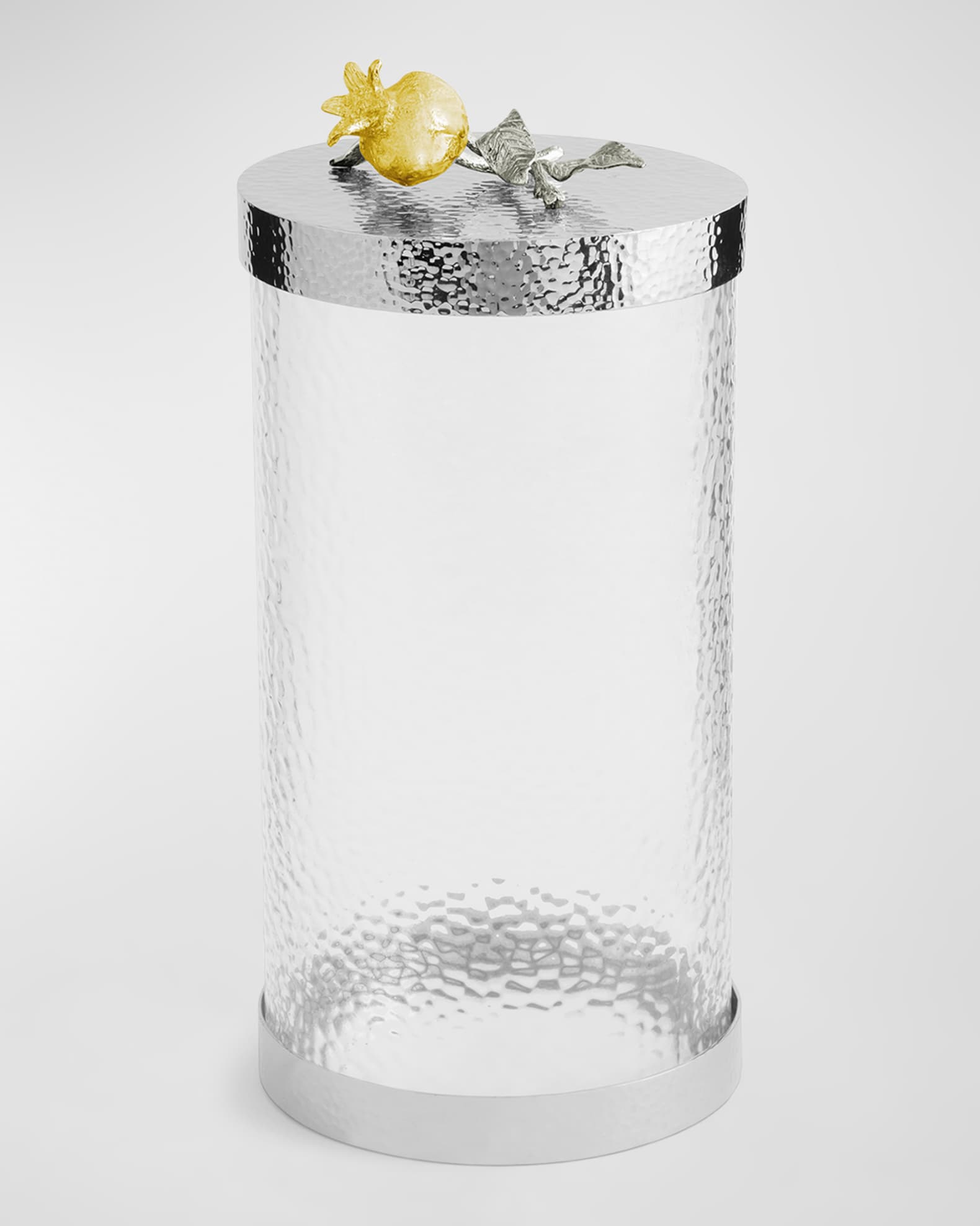 Michael Aram  Pomegranate Silver & Gold Large Canister