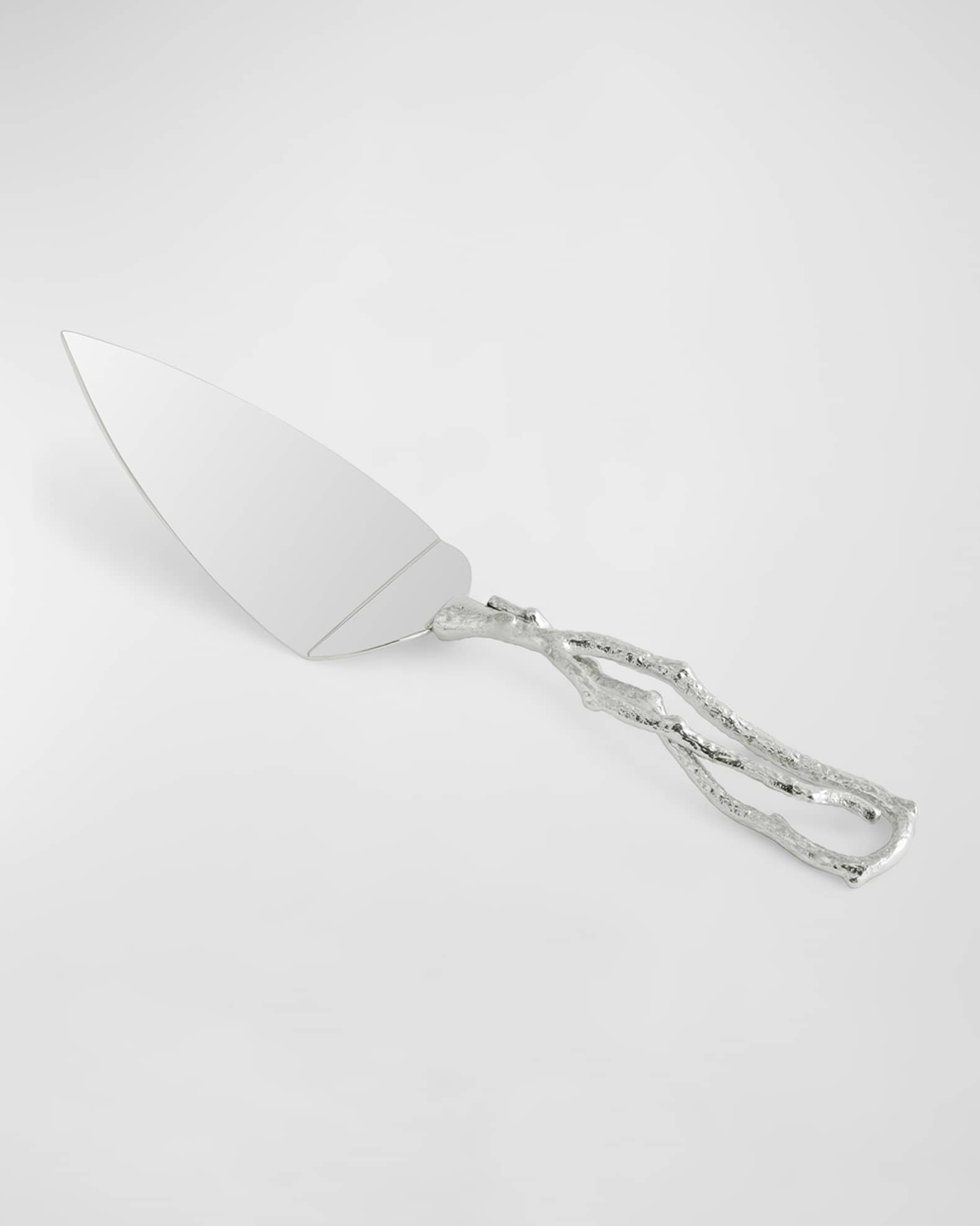 Michael Aram Pomegranate Silver & Gold Cake Knife