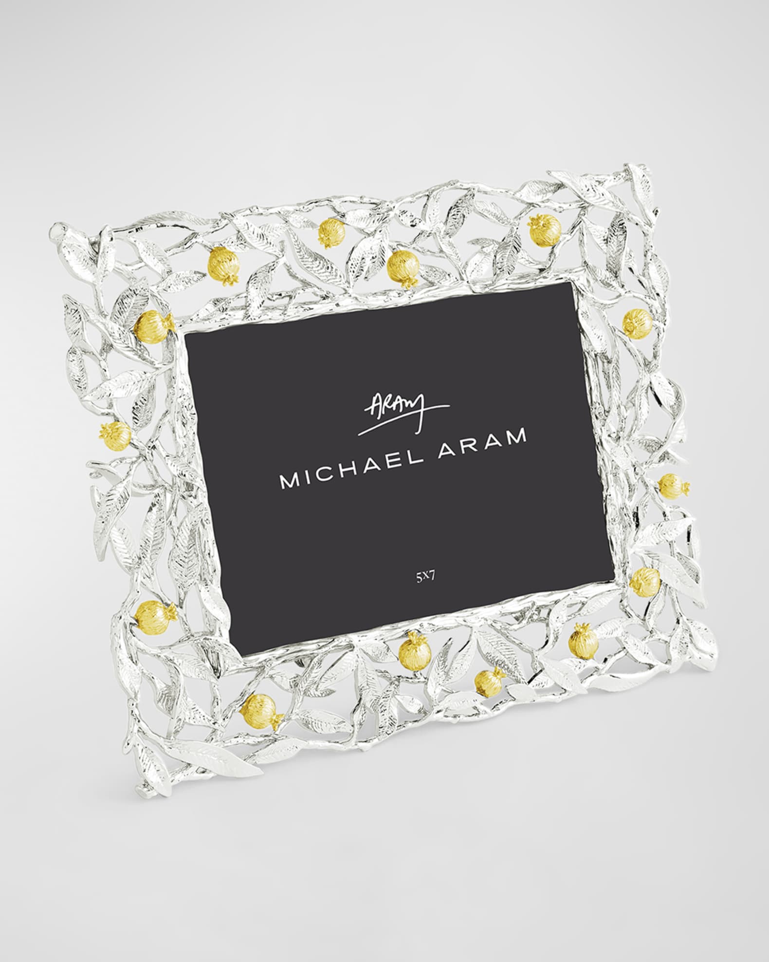 Michael Aram Pomegranate Silver & Gold Picture Frame, 5