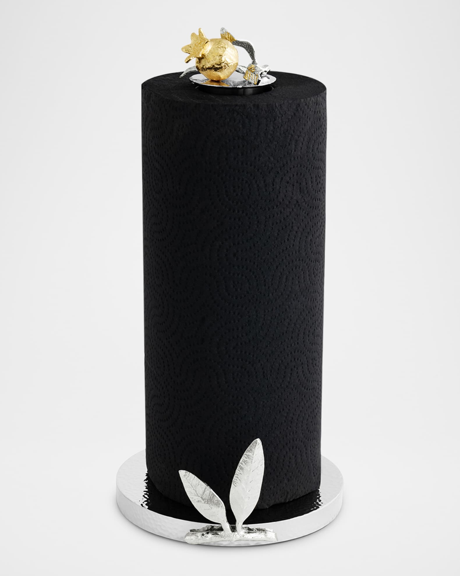 Michael Aram Pomegranate Silver & Gold Paper Towel Holder
