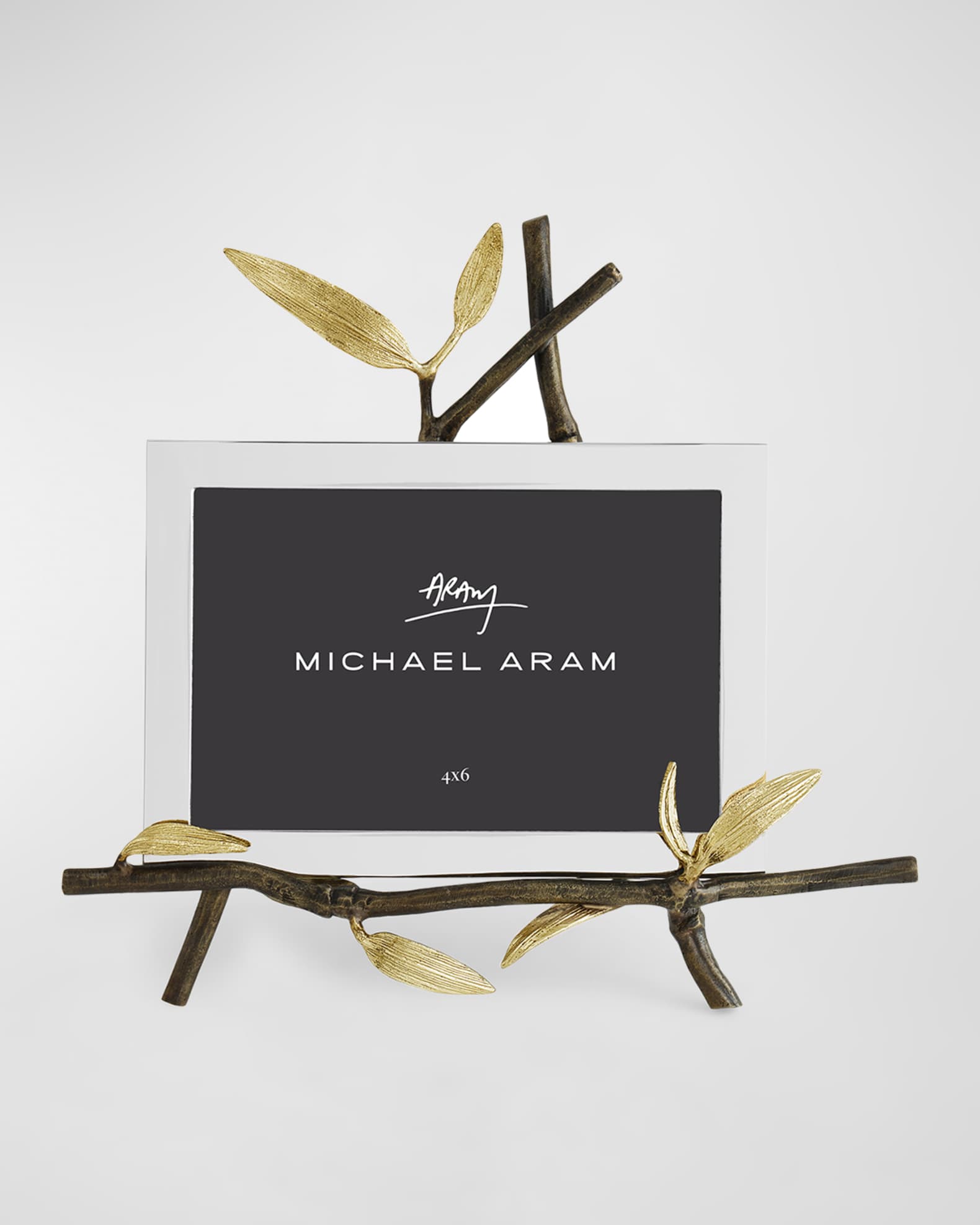 Michael Aram Zen Garden Easel Photo Frame, 4" x 6"