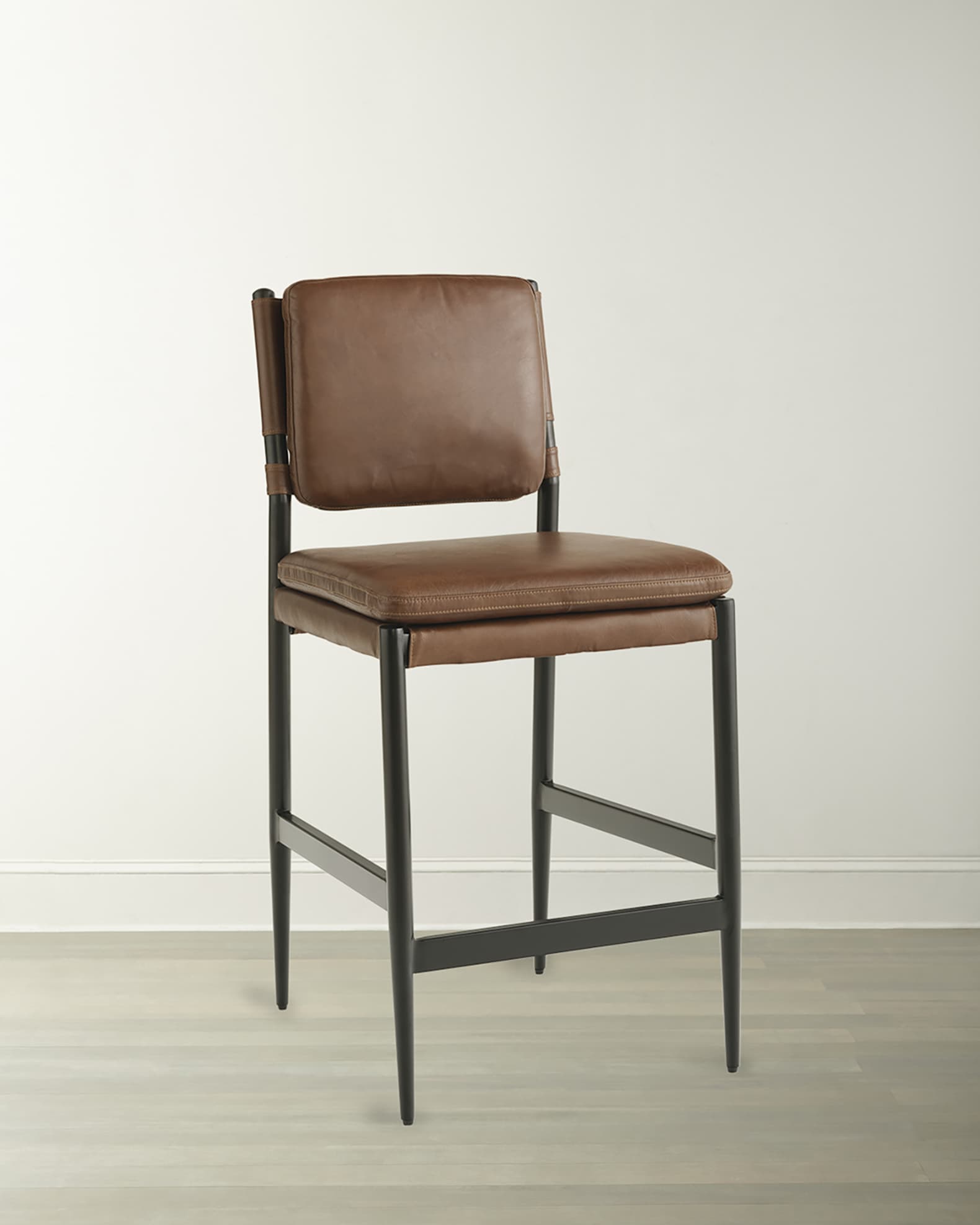 Regina Andrew Nash Leather 25.5" Counter Stool Horchow