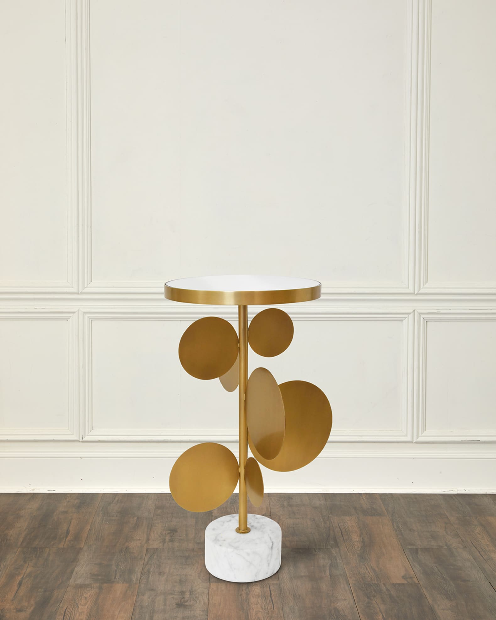 Worlds Away Cassius Side Table