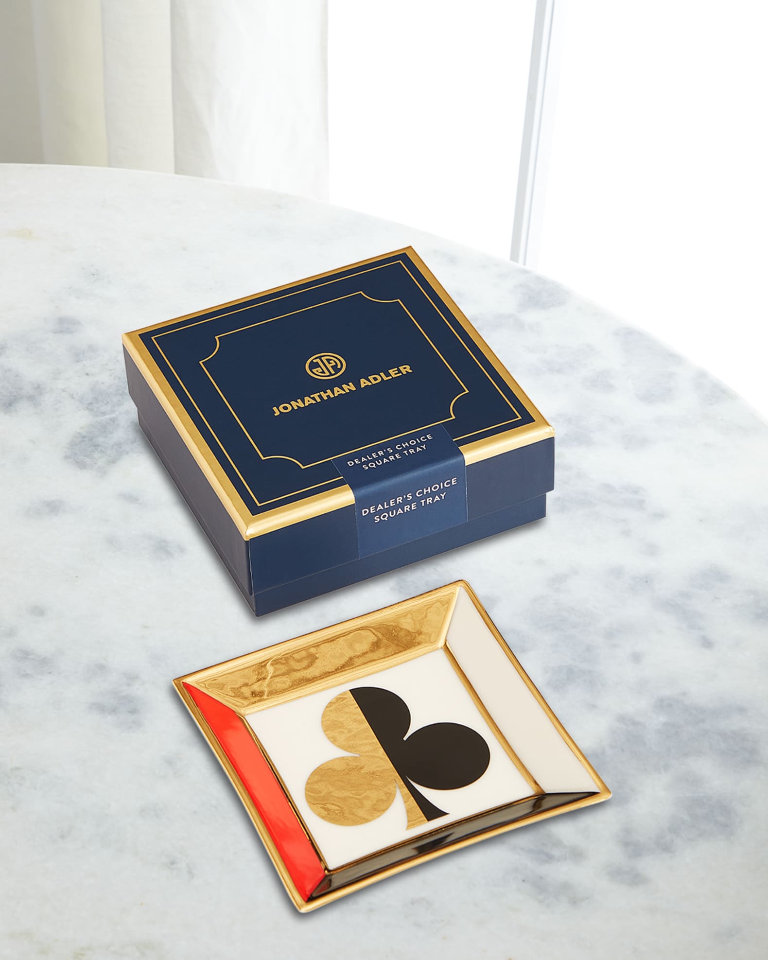 Jonathan Adler Dealers Choice Square Tray