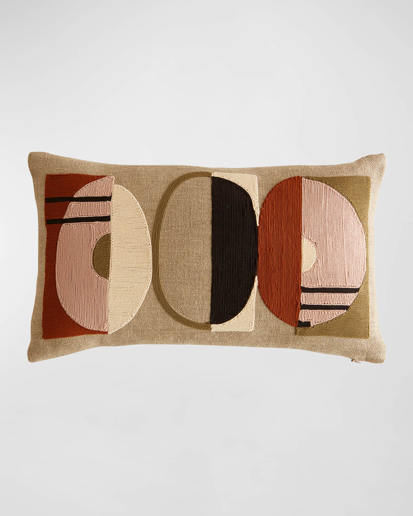 Jonathan Adler Monterey Circles Pillow, 12" x 20"