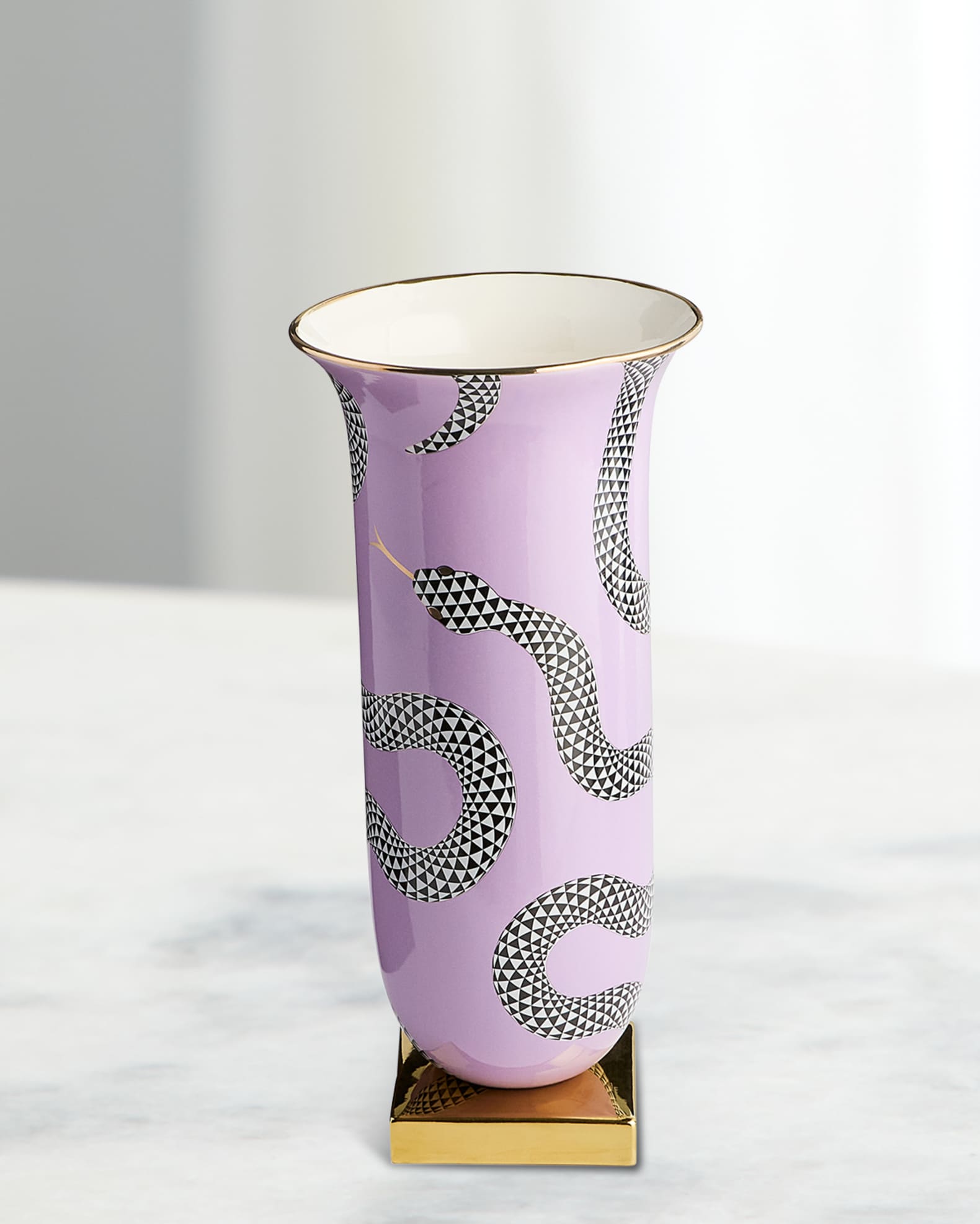 Jonathan Adler Eden Flared  15"Tall Vase