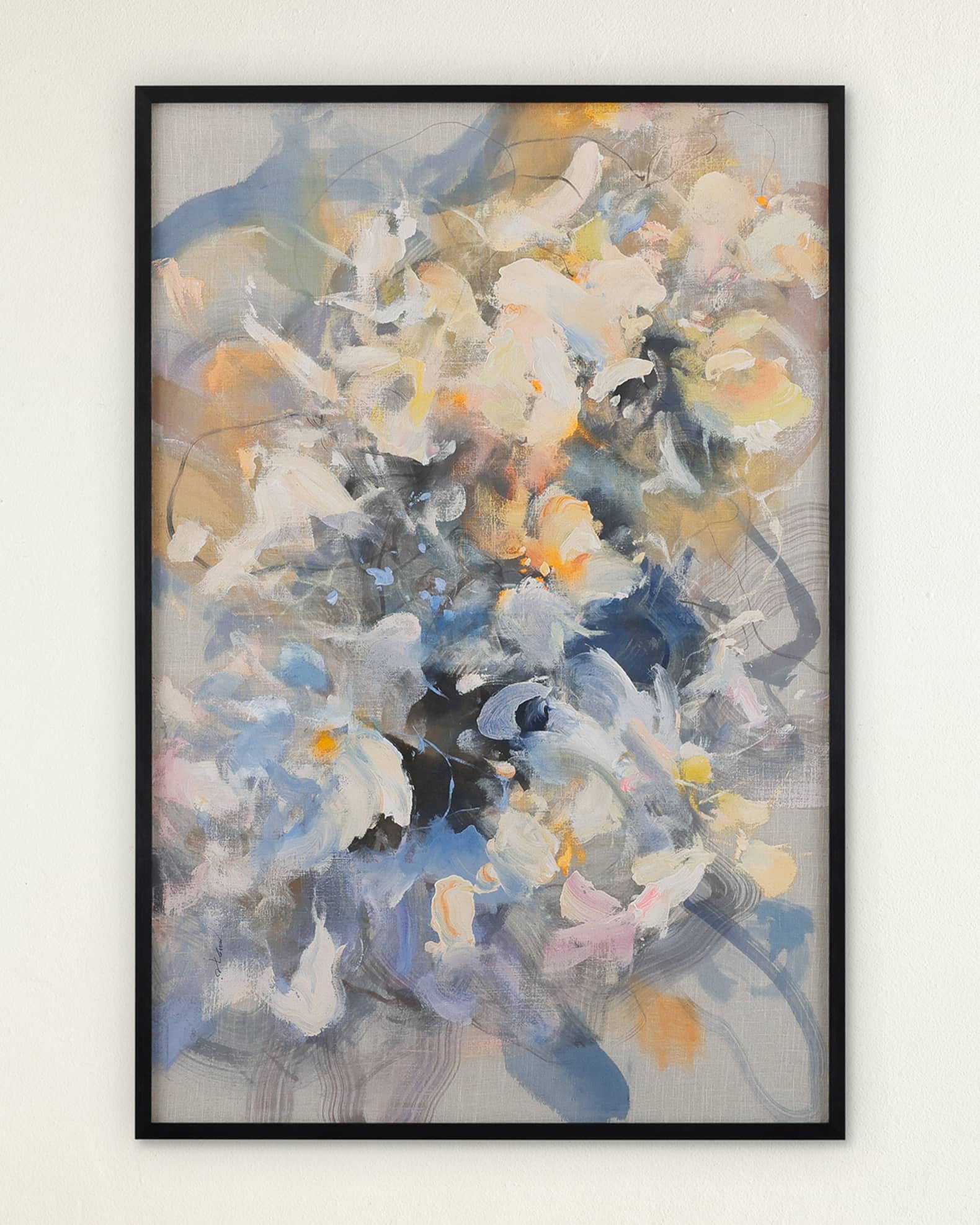 John-Richard Collection Floral Palette I Original Painting by Teng Fei