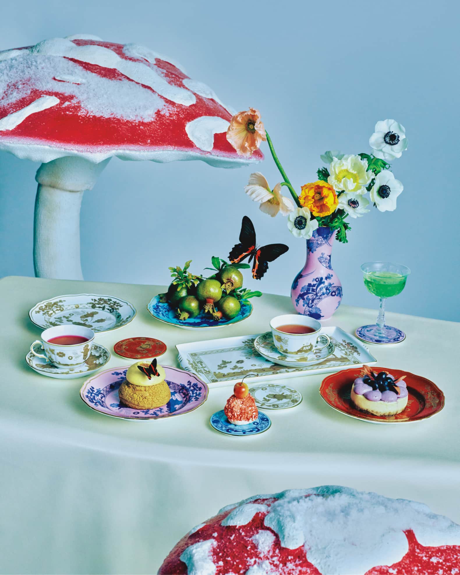 GINORI 1735 Oriente Italiano Assorted Coasters, Set of 4 | Horchow