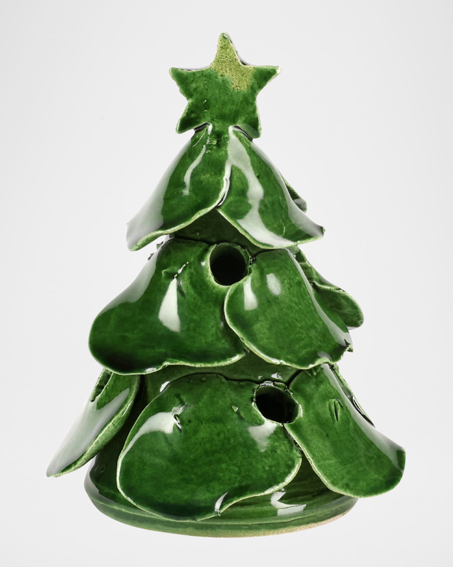 Vietri Foresta Mini Scalloped Tree Christmas Decor Horchow