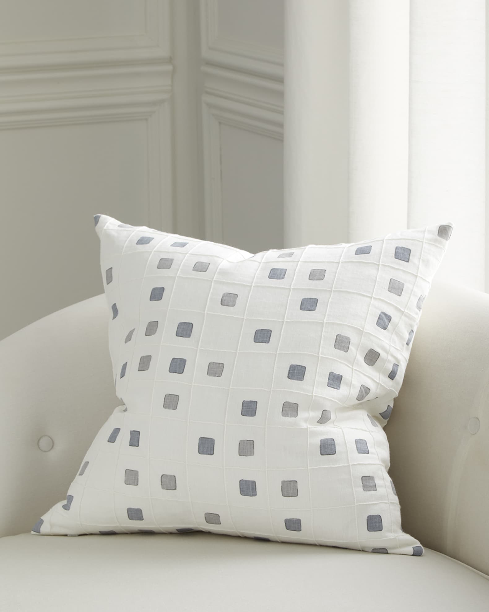 Eastern Accents Mellow Azure Decorative Pillow, 22" Square 