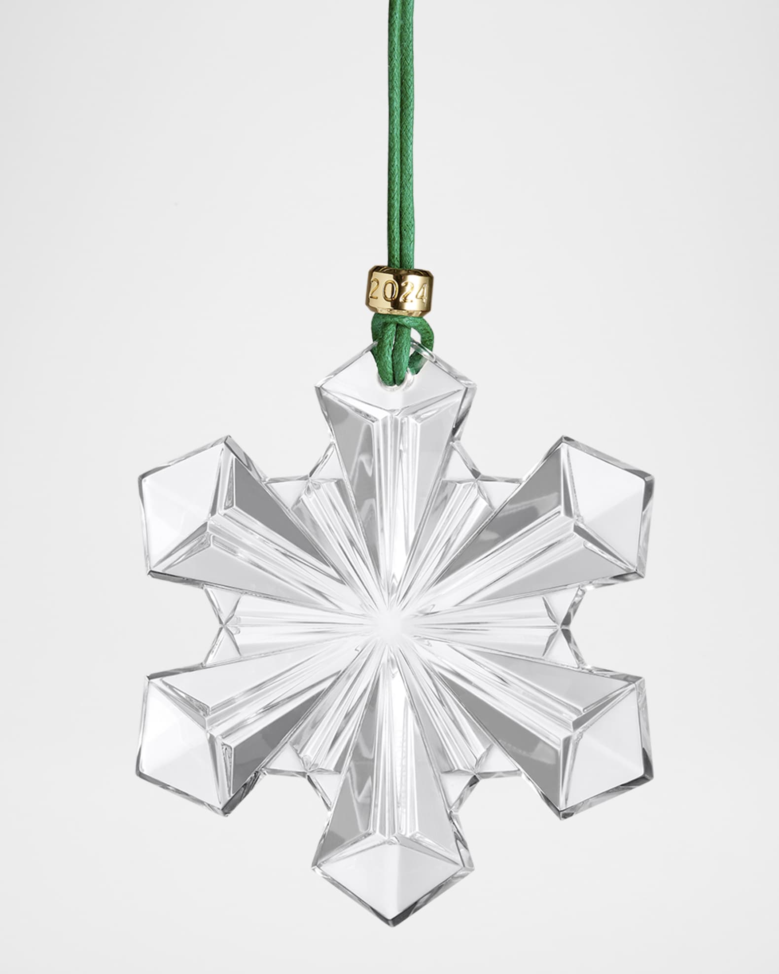 Waterford Crystal Annual 2024 Snow Crystal Christmas Ornament Horchow