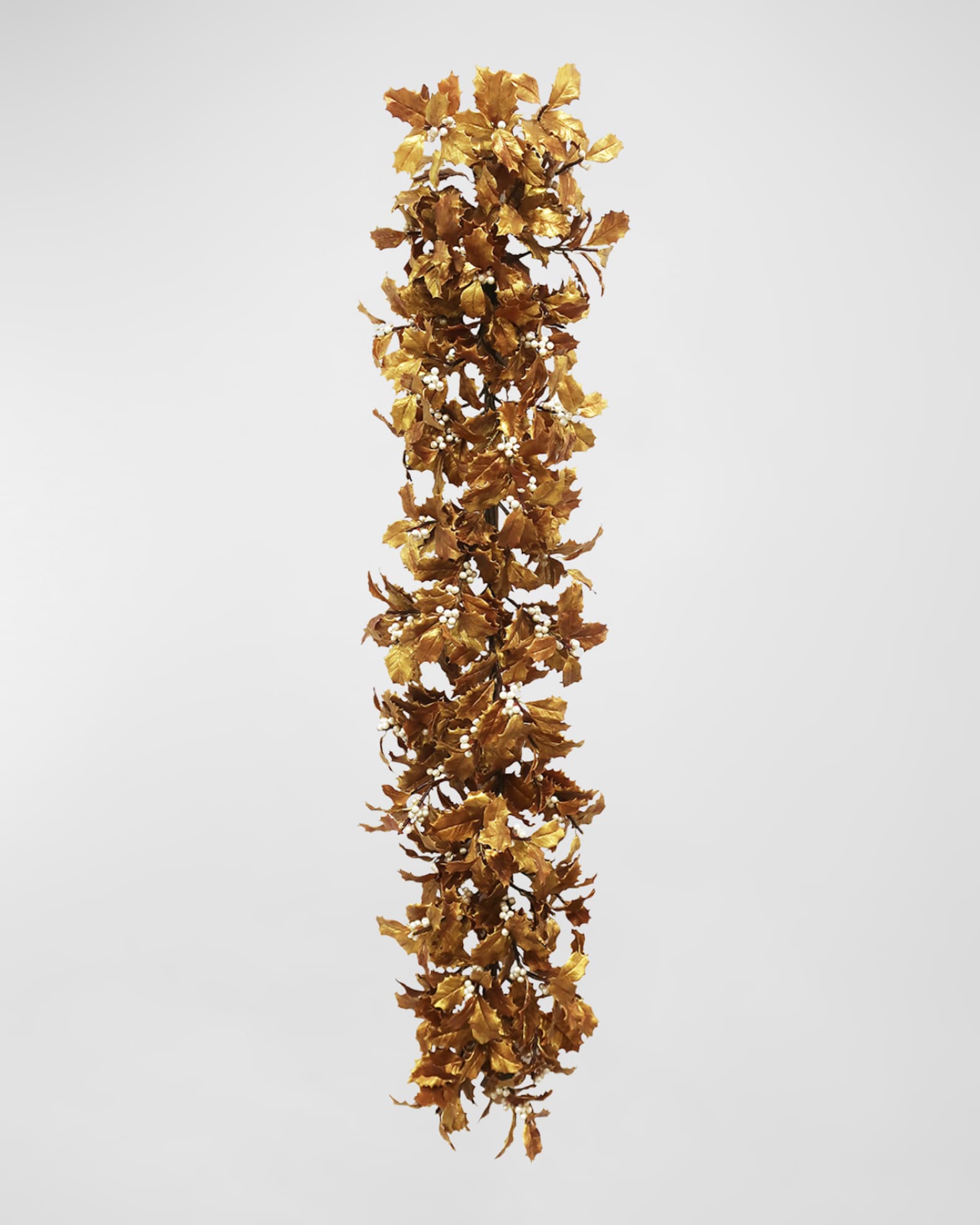 Winward Home 60" Golden Holly Garland Horchow