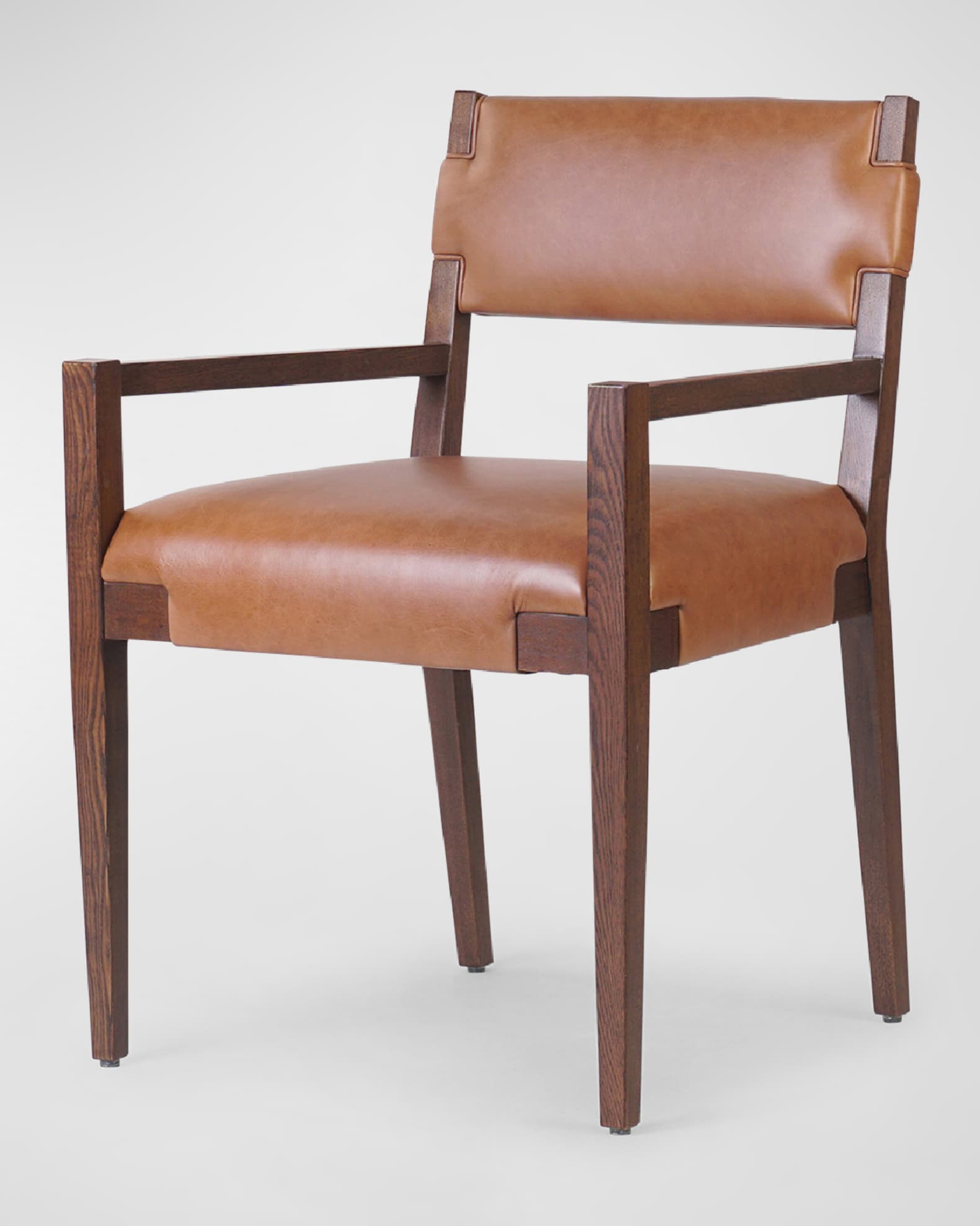 Four Hands Tamari Leather Dining Arm Chair