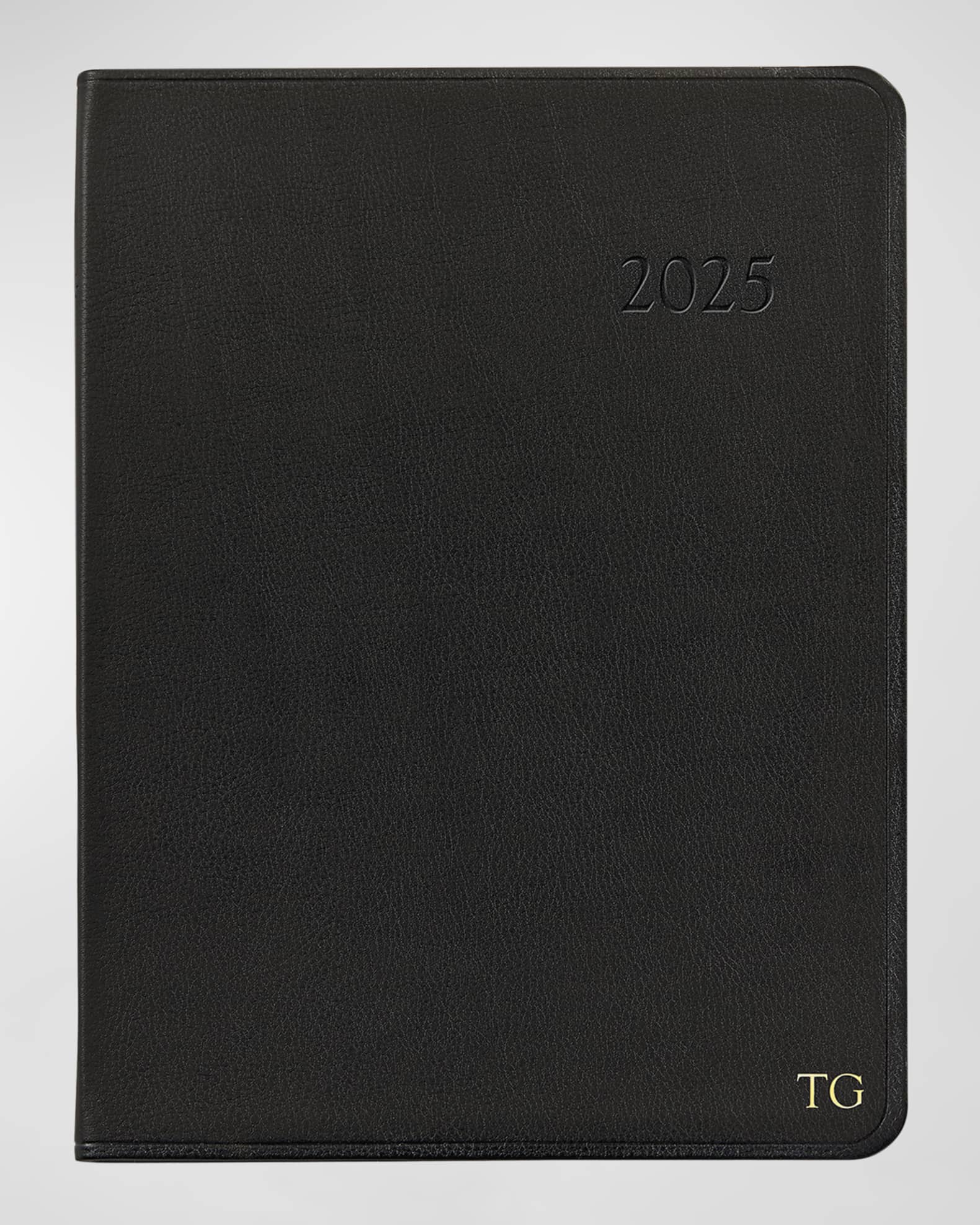 Graphic Image 2025 Leather Desk Diary, Personalized Horchow