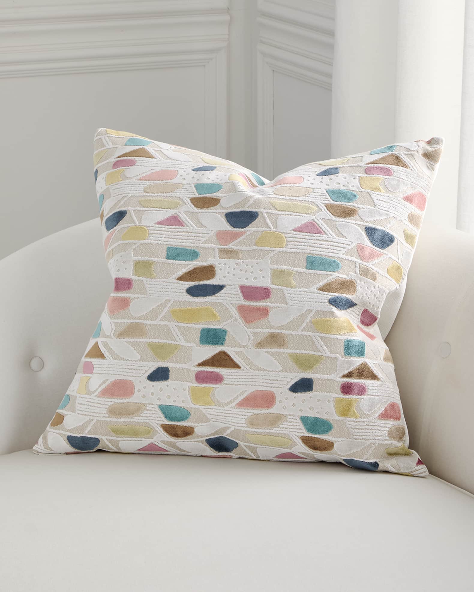 D.V. KAP Home Waldo Decorative Pillow, 24" Square