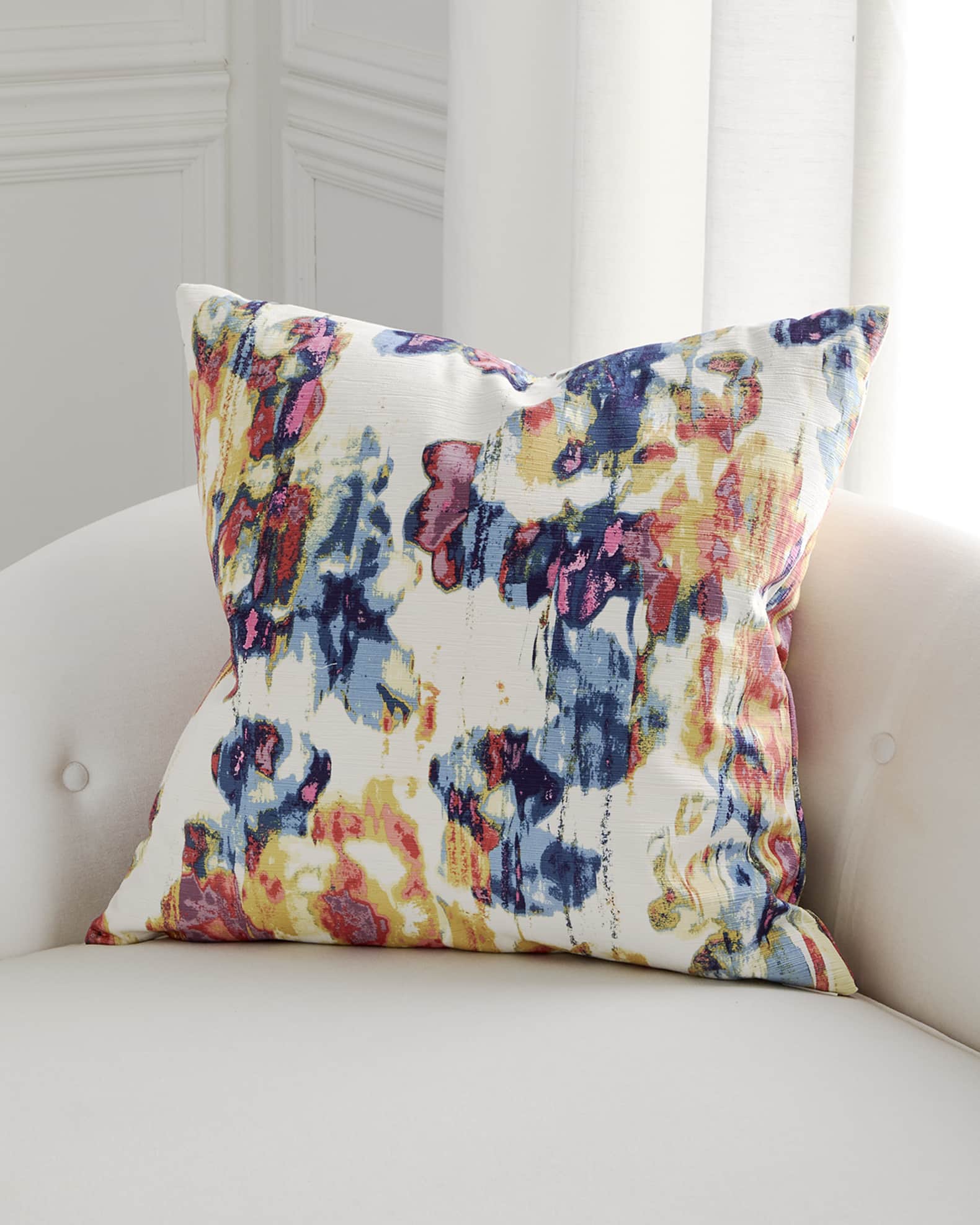 D.V. KAP Home Vibrato TyeDye Decorative Pillow, 24" Square Horchow