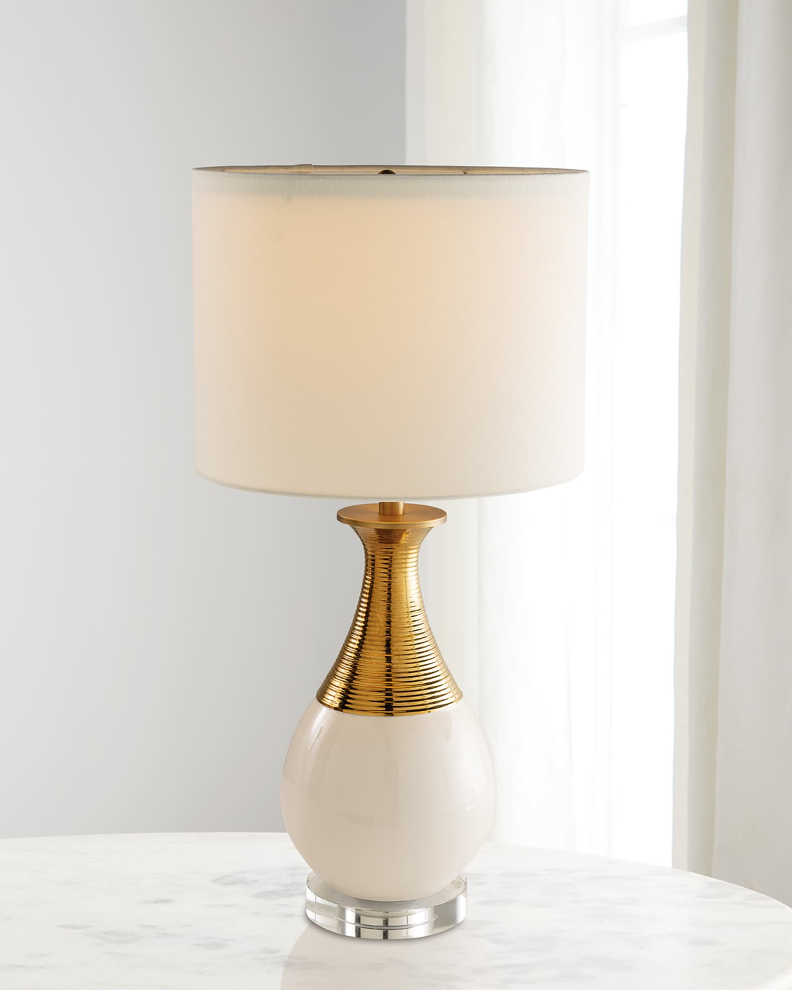 Port 68 Jenny Cream Lamp