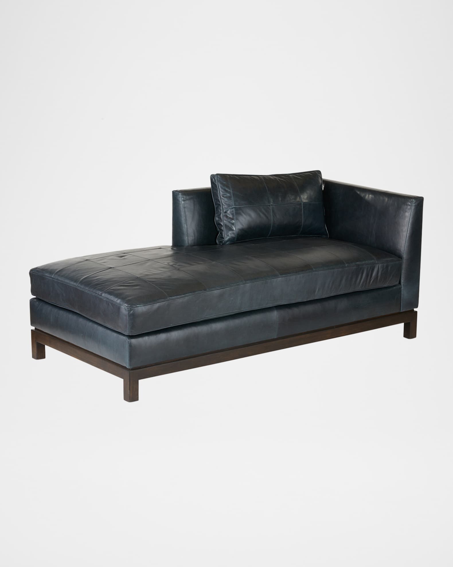 Arteriors Edmond Leather Chaise