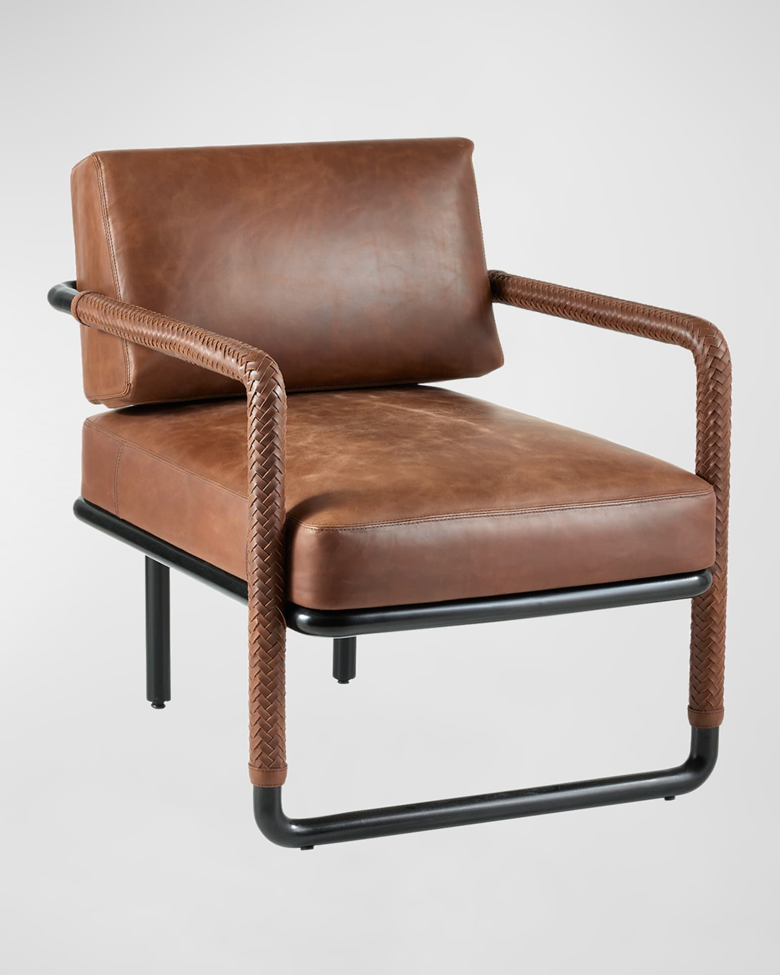 Arteriors Durham Leather Chair
