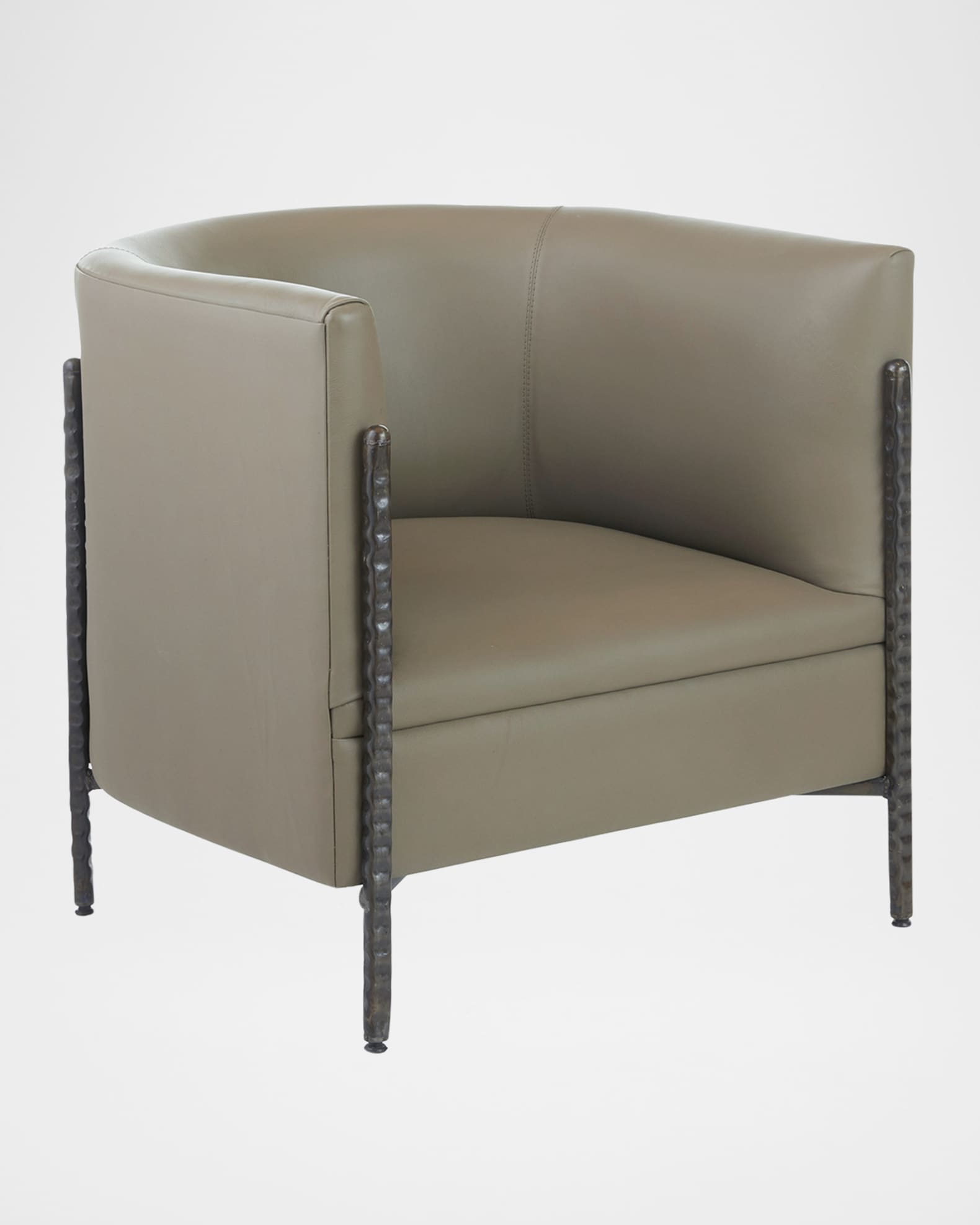 Arteriors Escondido Leather Lounge Chair
