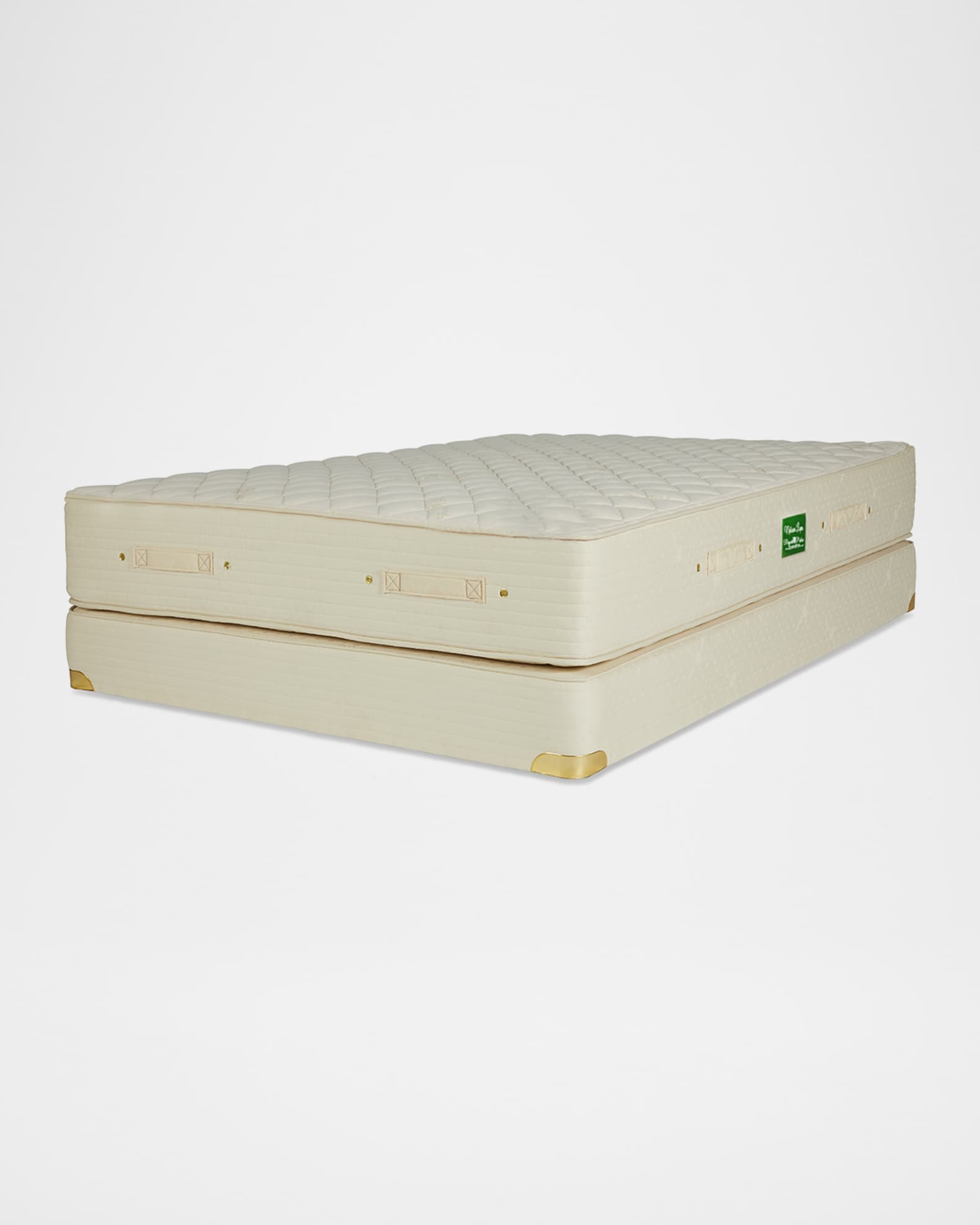 RoyalPedic Nature Luxe Ultra Plush Latex QuiltTop Mattress and Box