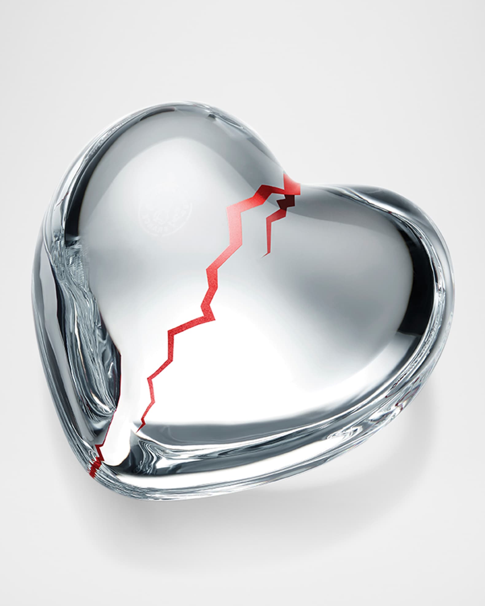 Baccarat x Emily In Paris "Heartbreak" Crystal Puffed Heart Decorative Accent - Limited Edition