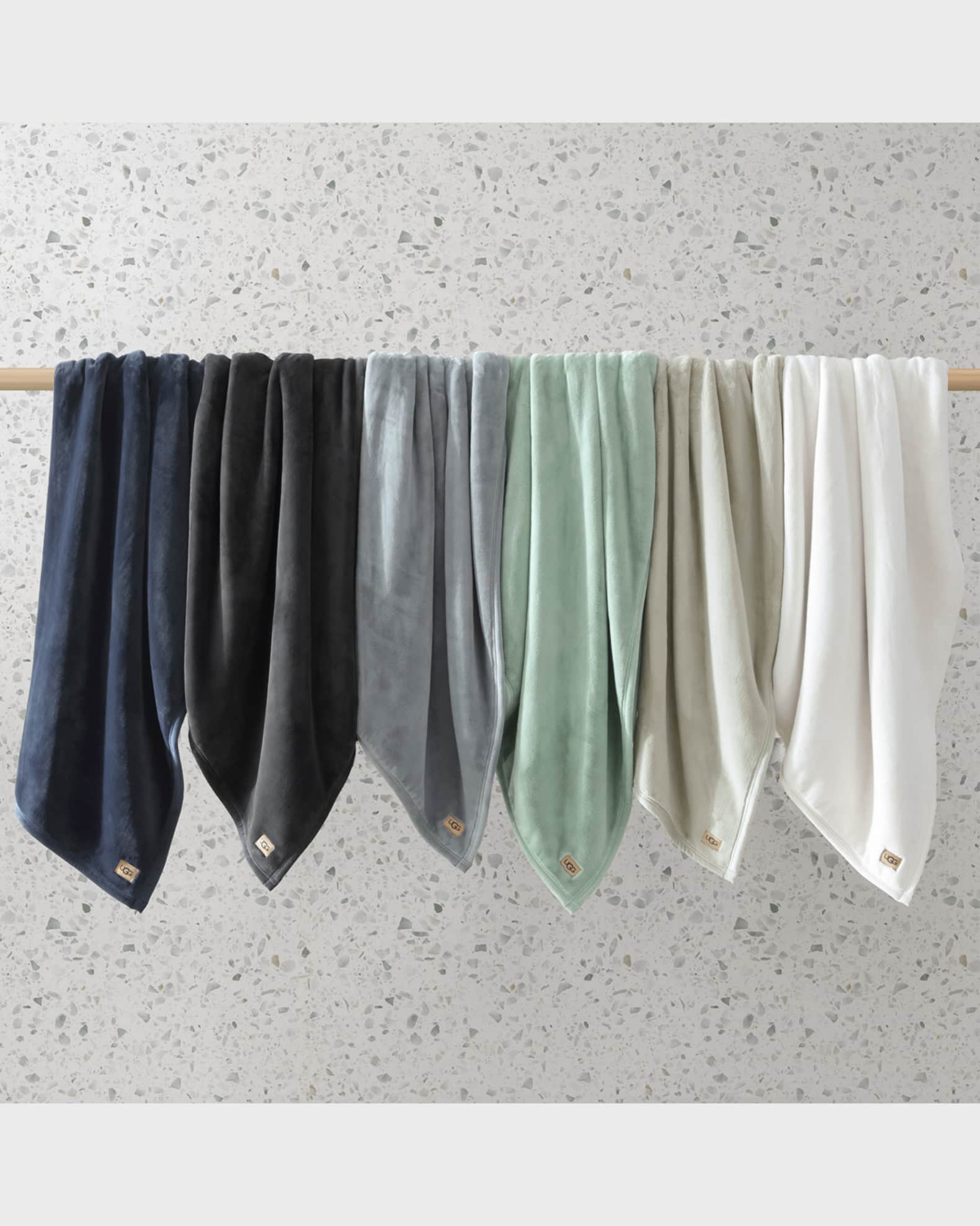 Faux fur ugg blanket clearance