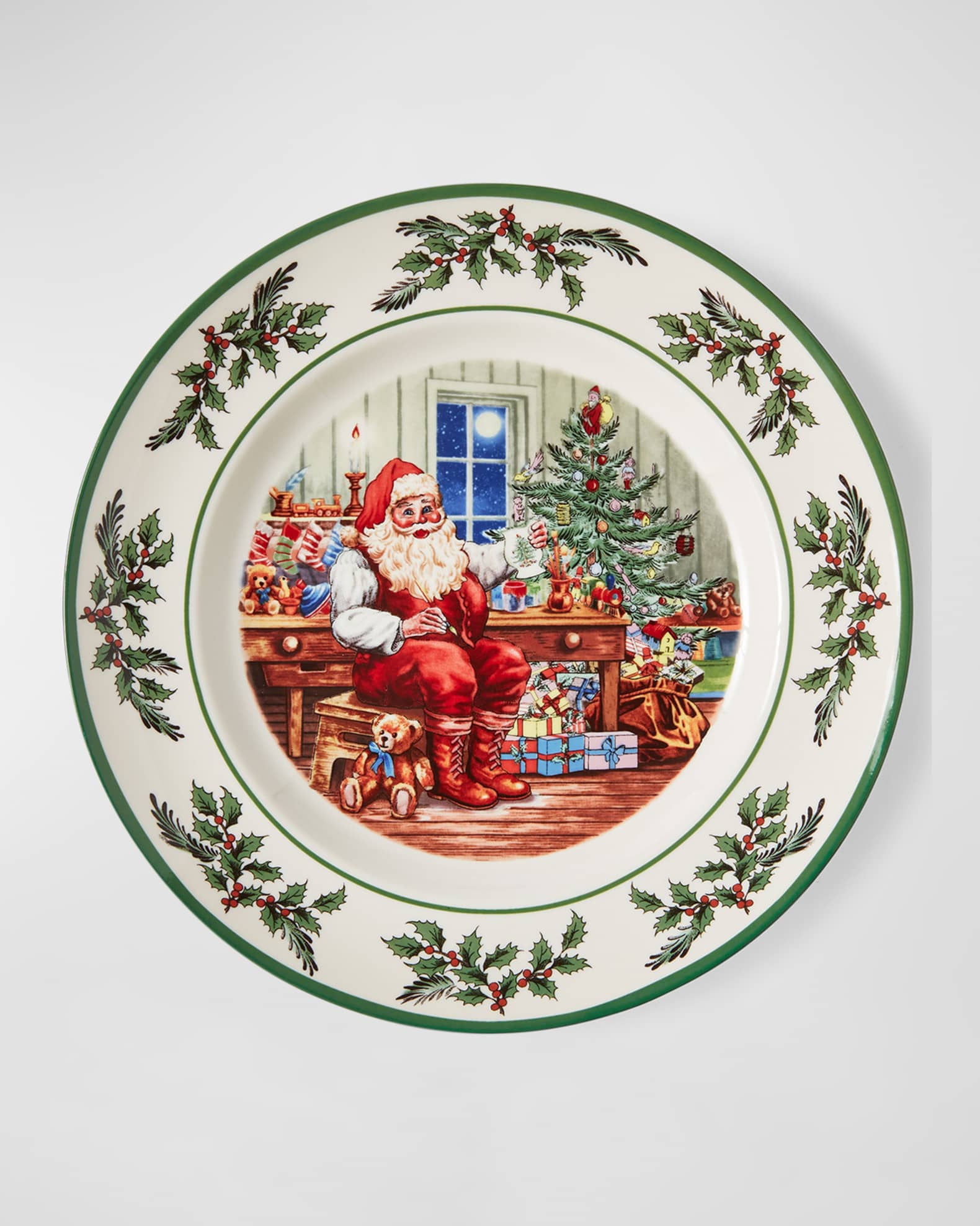 Spode Christmas Tree Annual 2024 Collector Dinner Plate Horchow