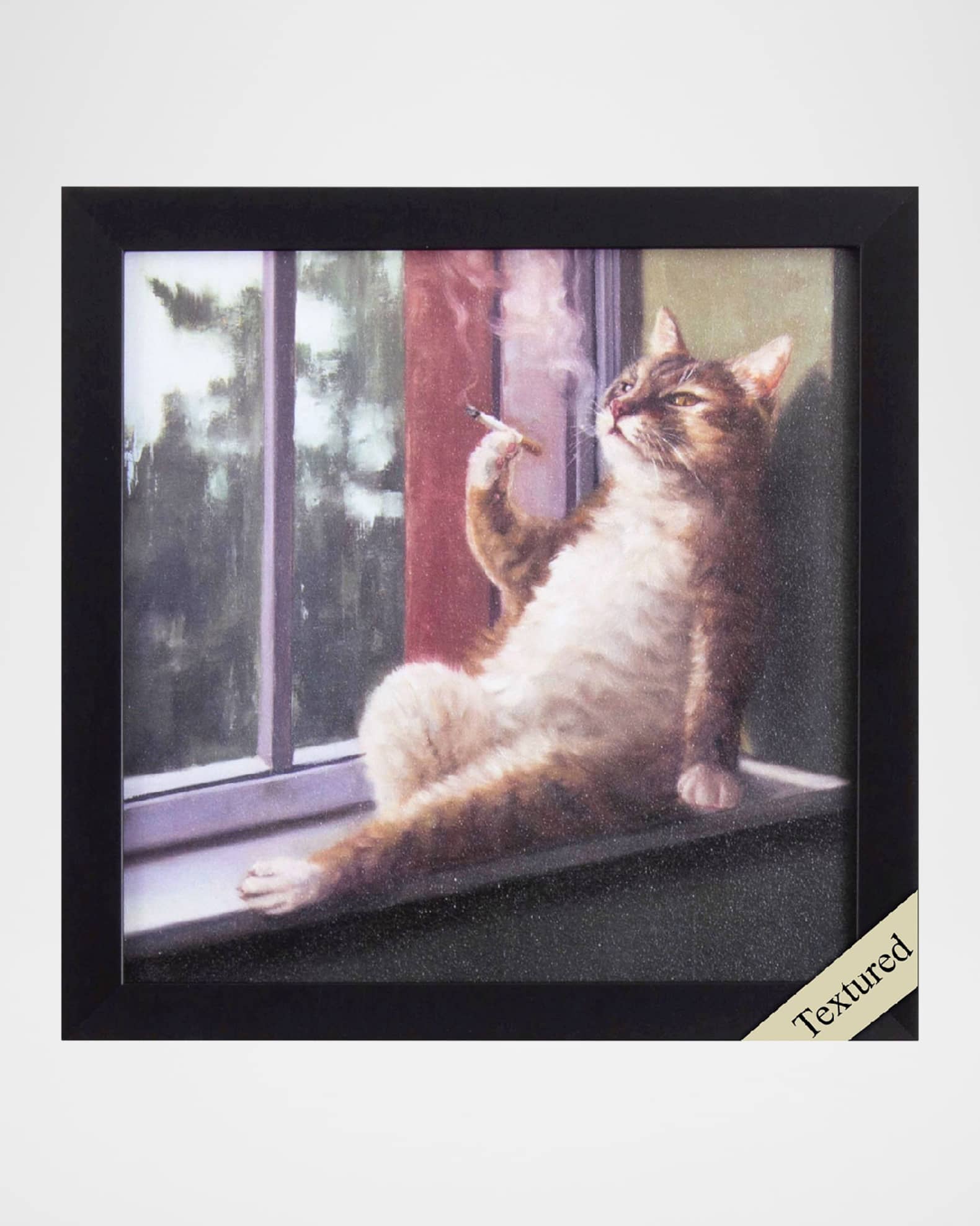 "Rainy Day Blues" Framed Print by Lucia Heffernan Horchow