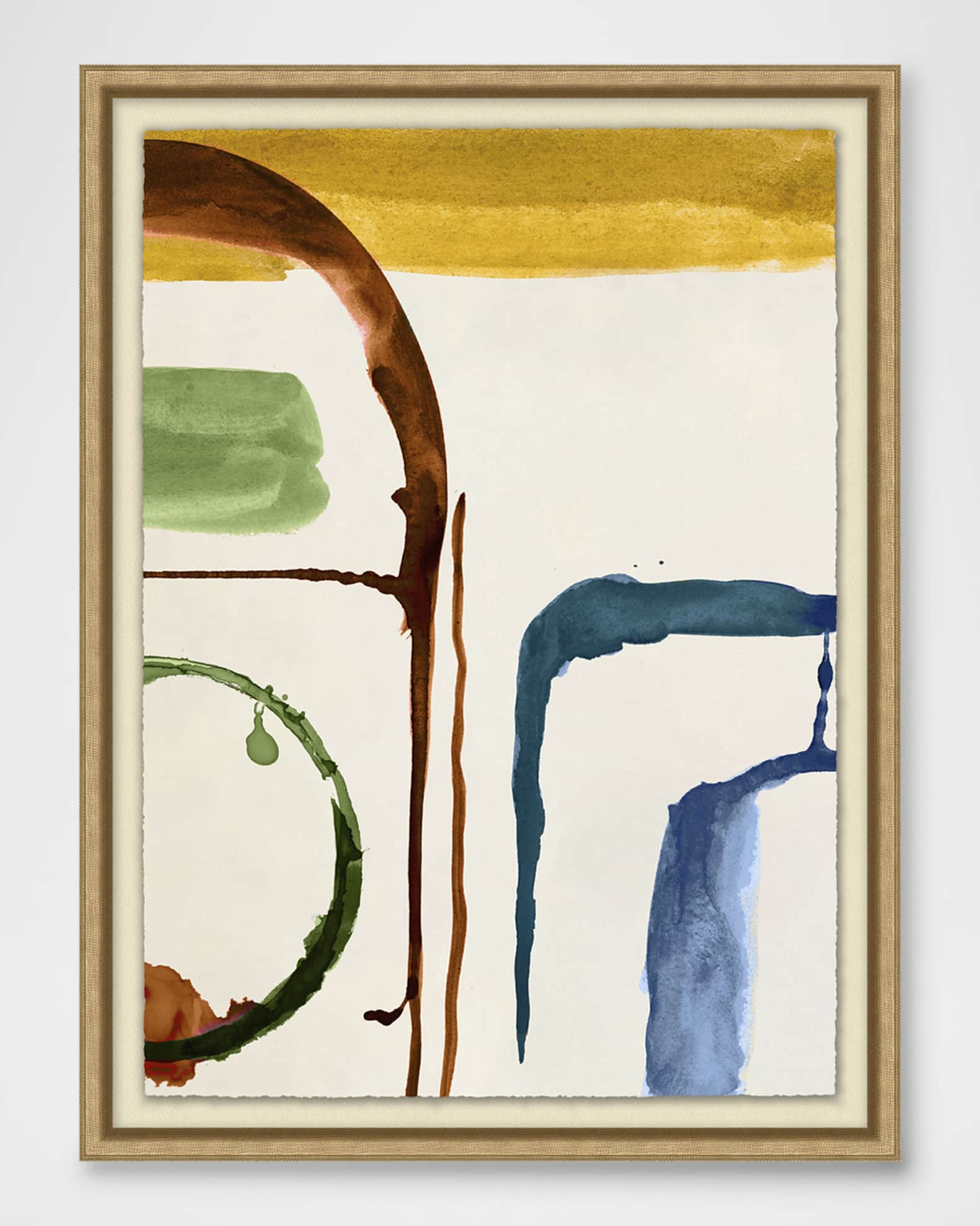 Wendover Art Group "Picnic Rings 2" Framed Giclee Wall Art Horchow