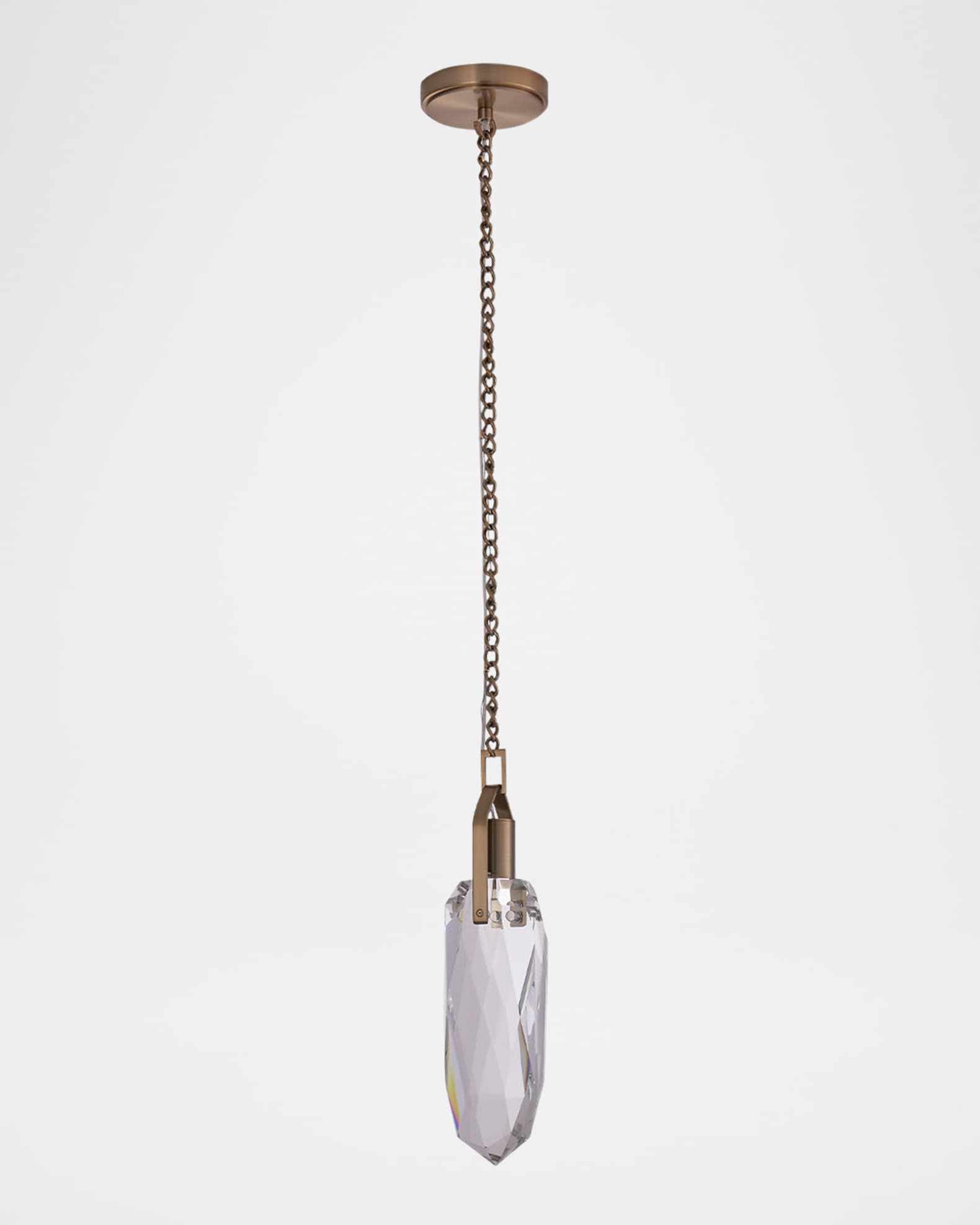 Kalco Lighting Diamante 1-Light Crystal Pendant, 5"