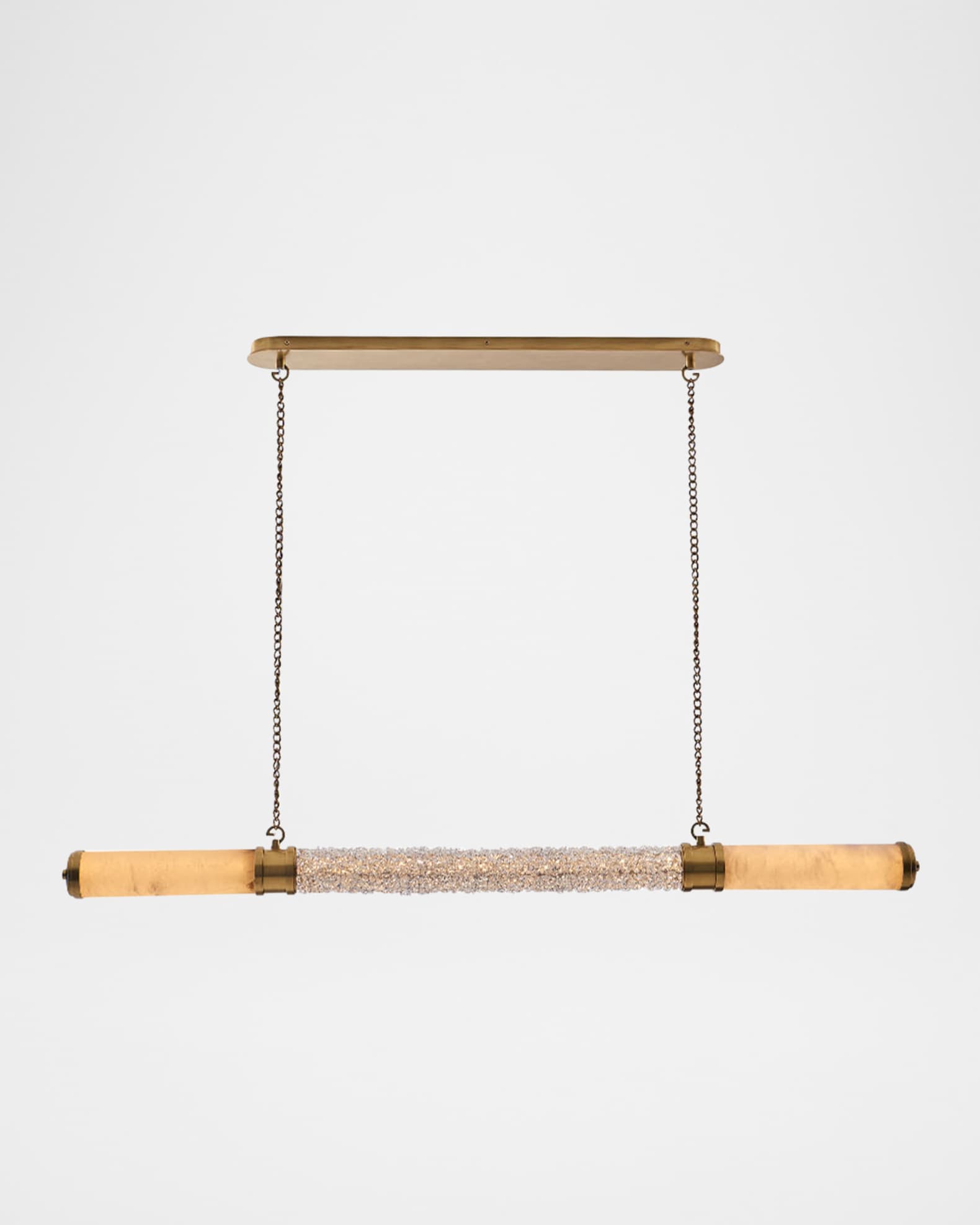 Kalco Lighting Tubo Alabaster Pendant Island Light