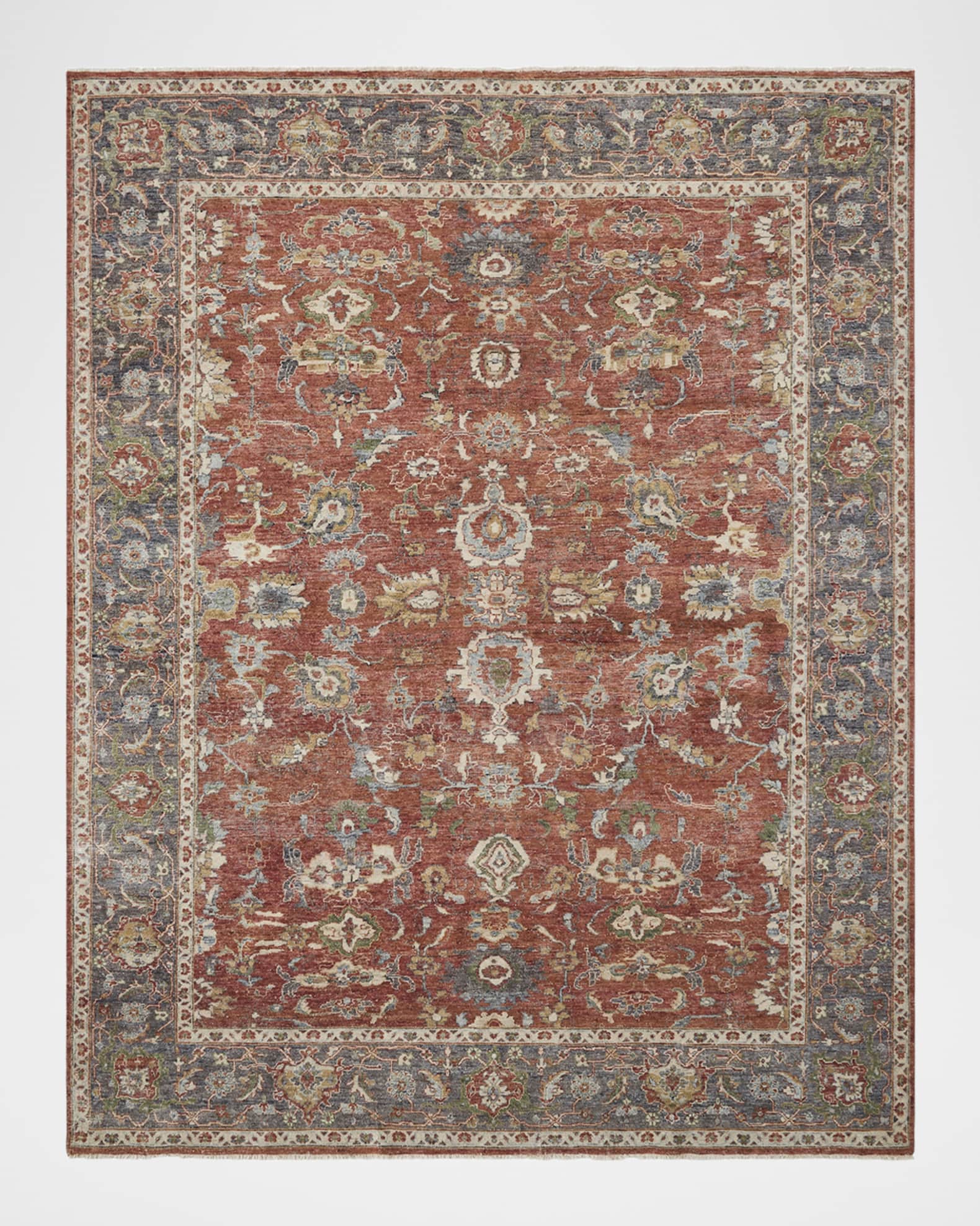 Capria Hand-Knotted Runner, 2' x 10'