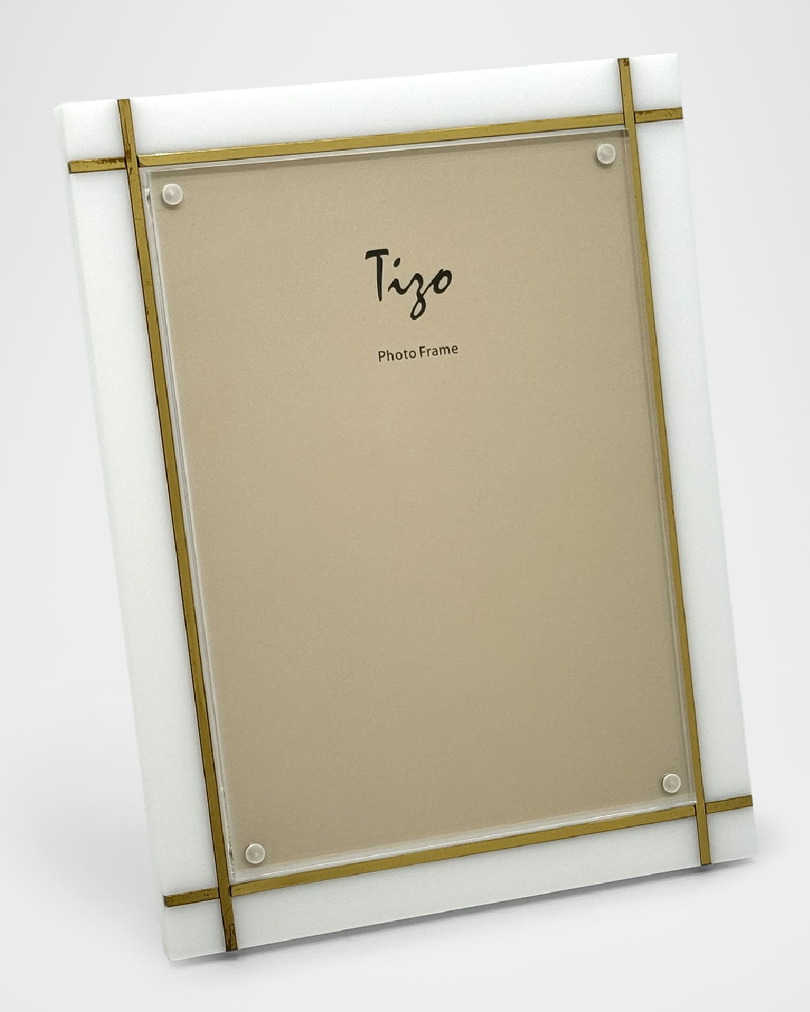Tizo LUCITE INLAY FRAME, 4" x 6"