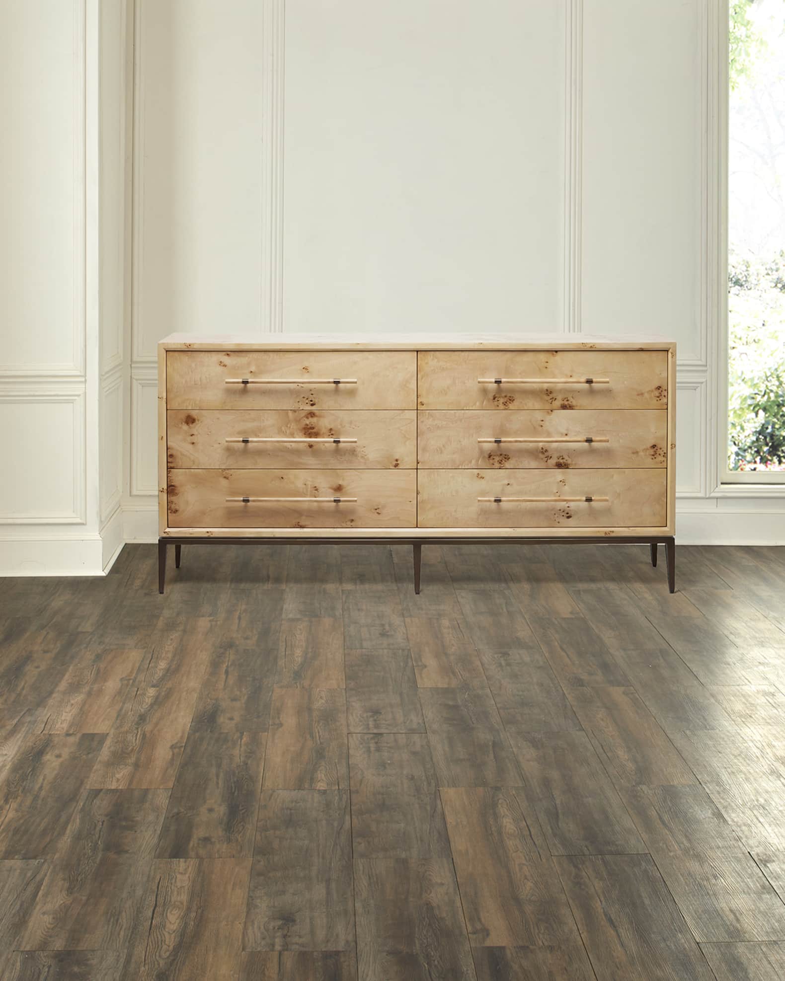 Interlude Home Burton 6-Drawer Chest
