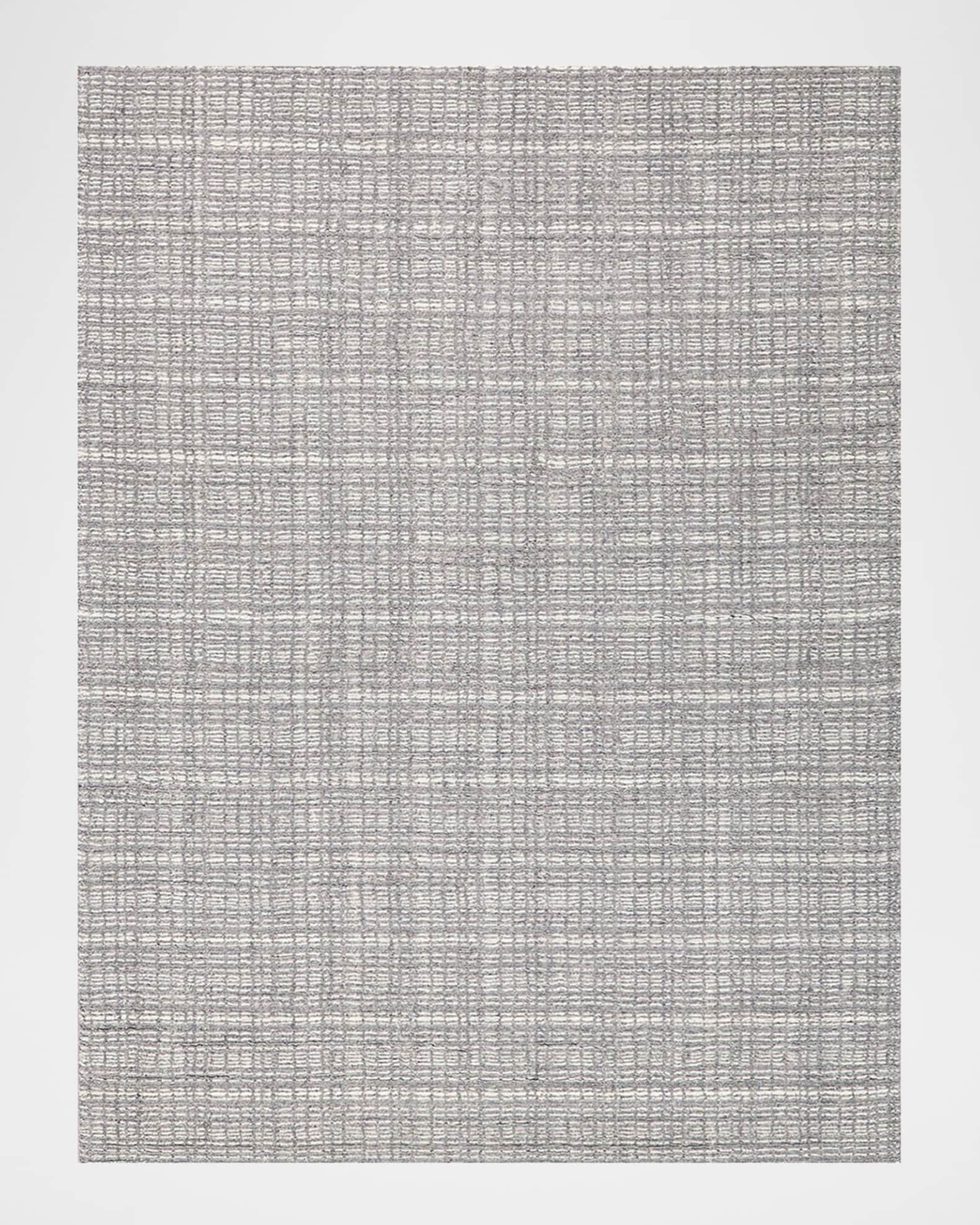 Exquisite Rugs Alpine HandLoomed Gray & Ivory Rug, 6' x 9' Horchow