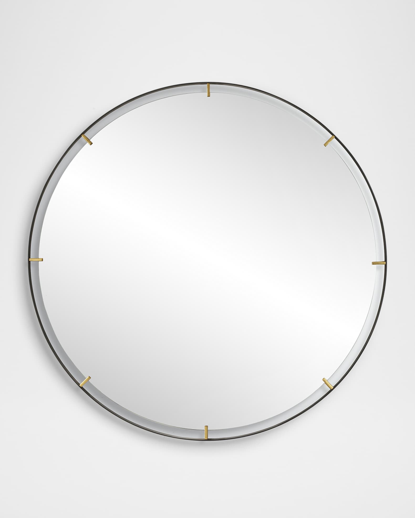 Grand Pendulum Round Mirror Horchow